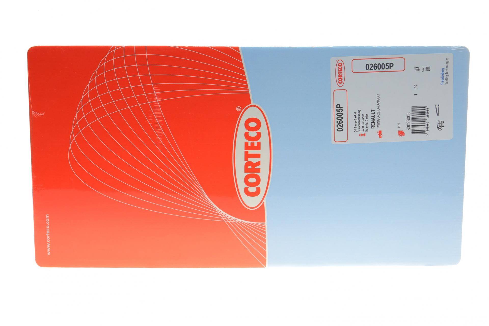 Прокладка піддону Renault Clio/Kangoo/Twingo 96-