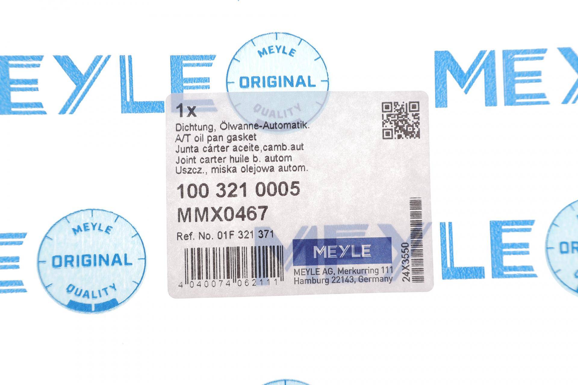 Прокладка піддона Audi A6/ A8 94-02