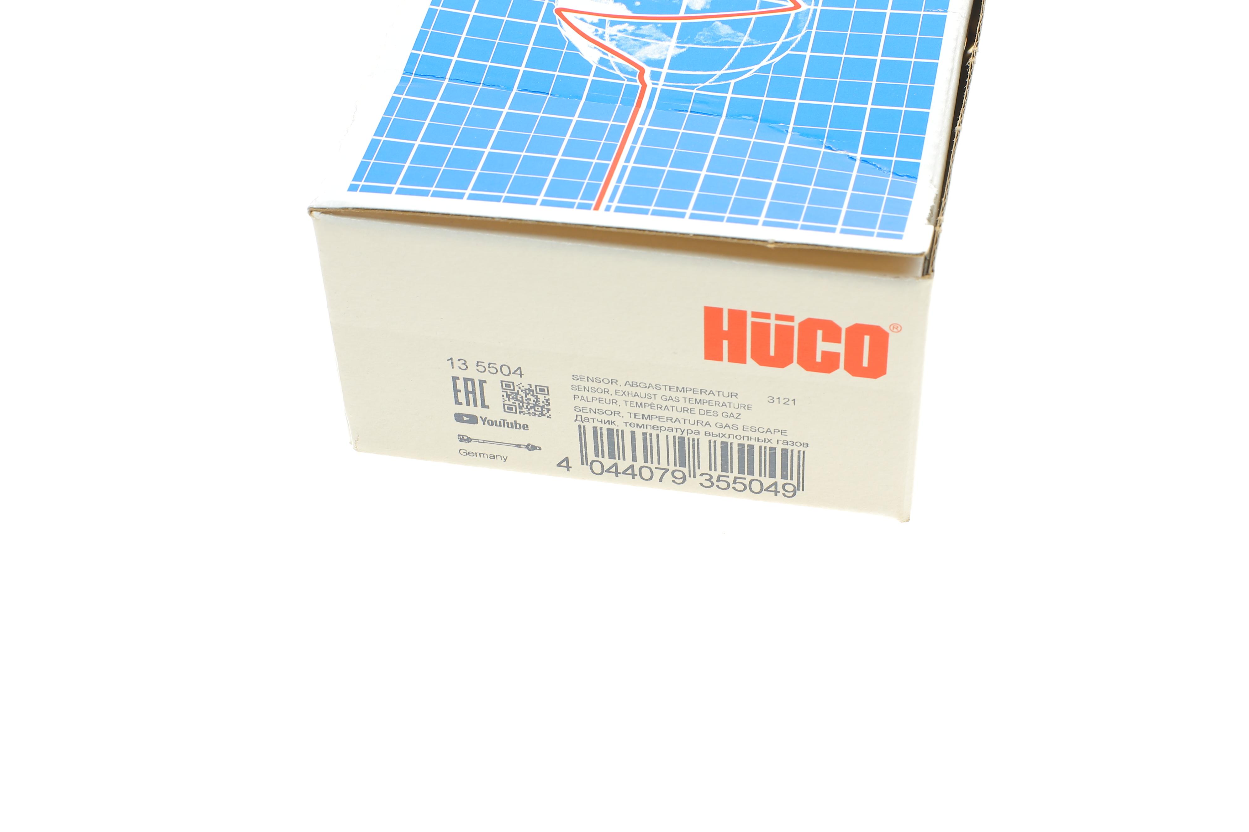 Датчик температури ВГ (перед сажевим фільтром) MB C-class (W205)/E-class (W212) 09-18 (HÜCO)