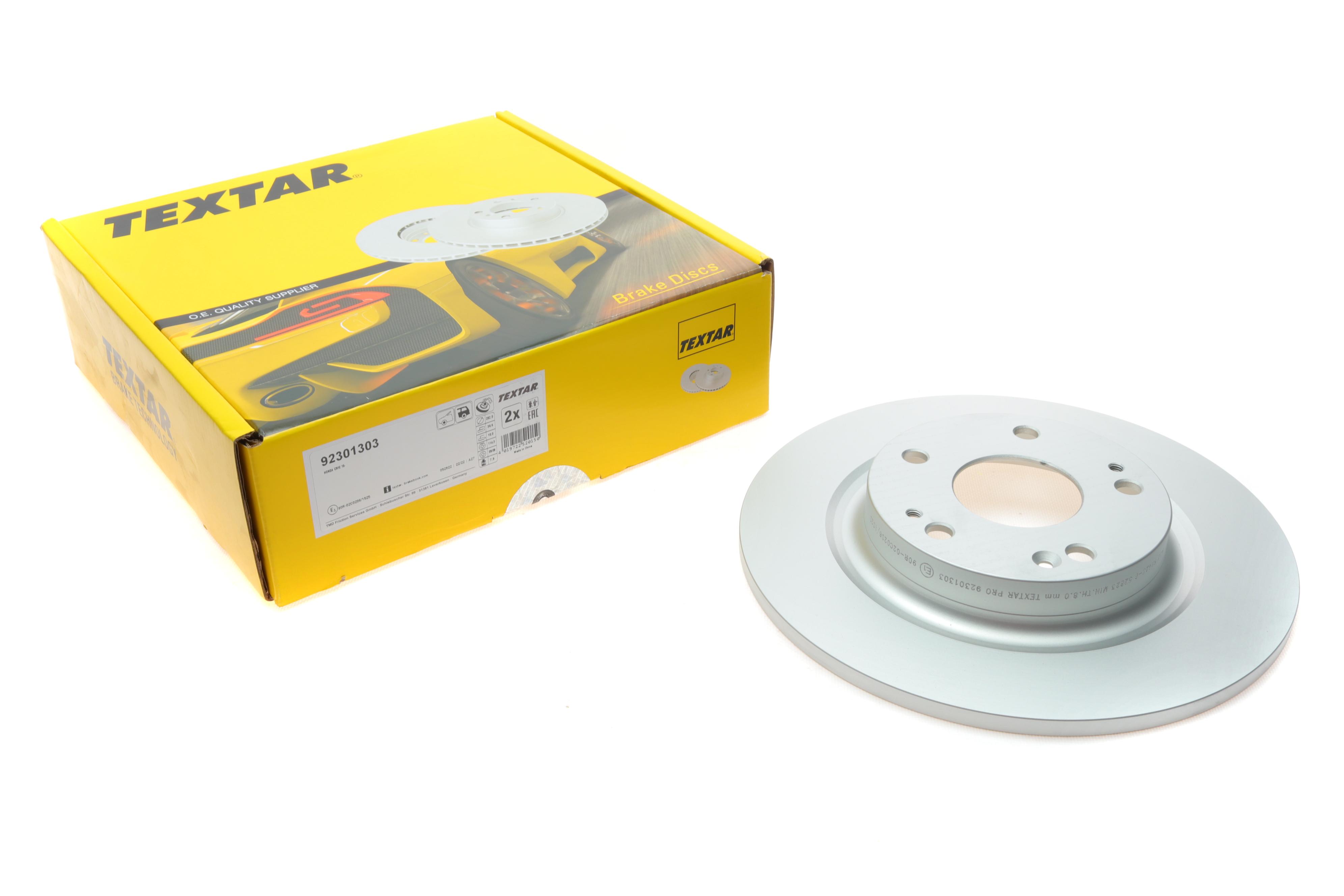 Диск тормозной (задний) Honda Civic 16- (282x10) PRO