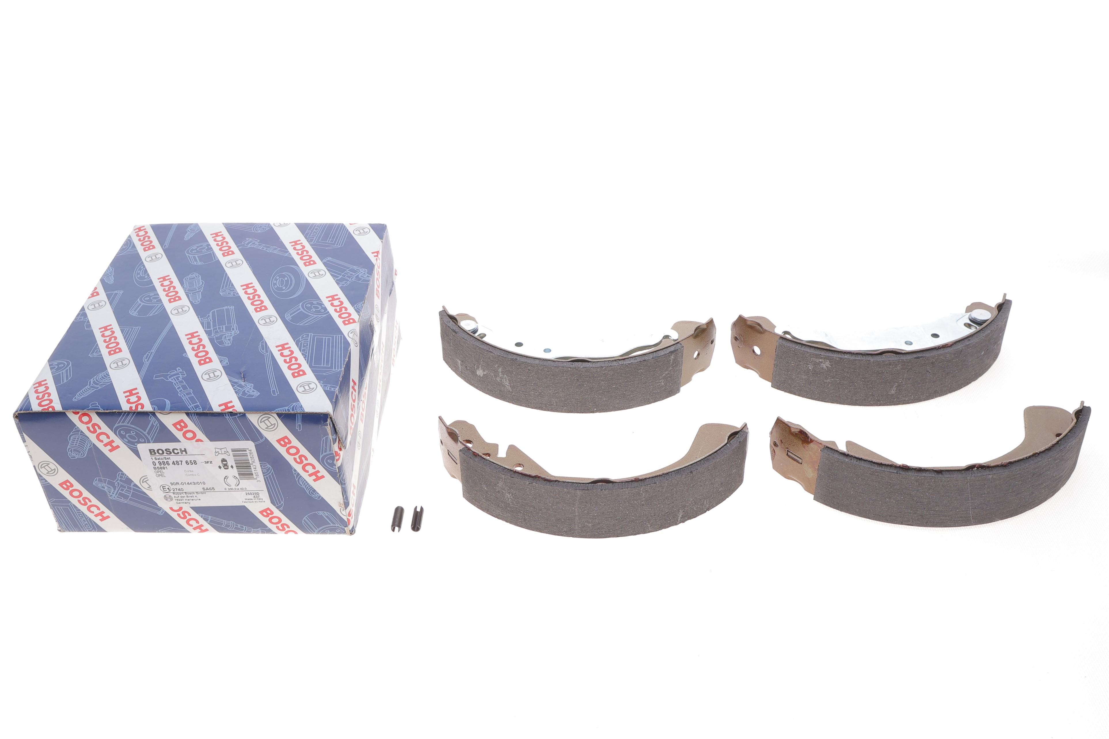 Колодки тормозные (задние) Opel Combo 01- (барабанные) (230x42)