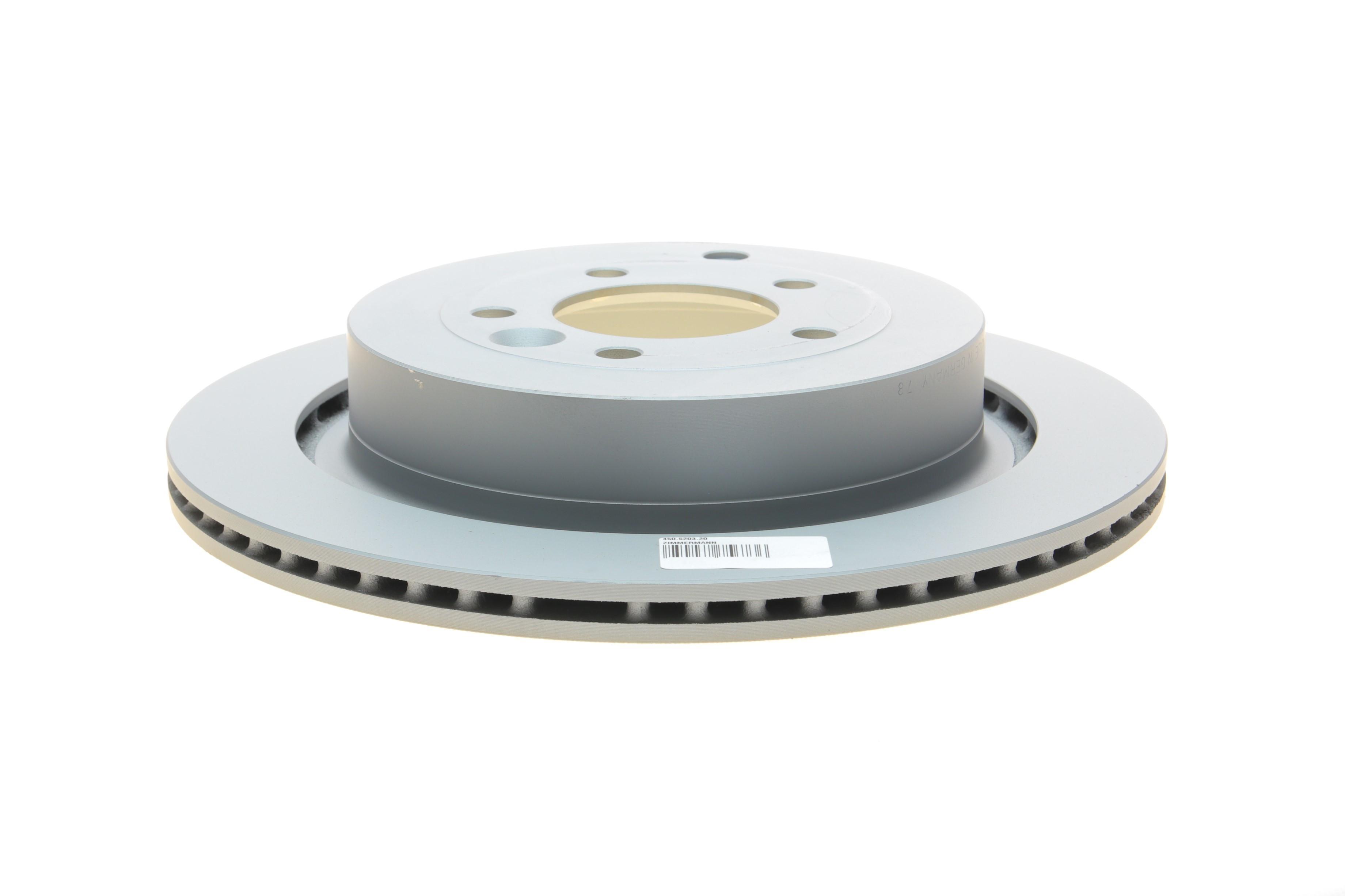 Диск тормозной (задний) Land Rover Discovery 04-18/Range Rover Sport 05-13 (350x20)