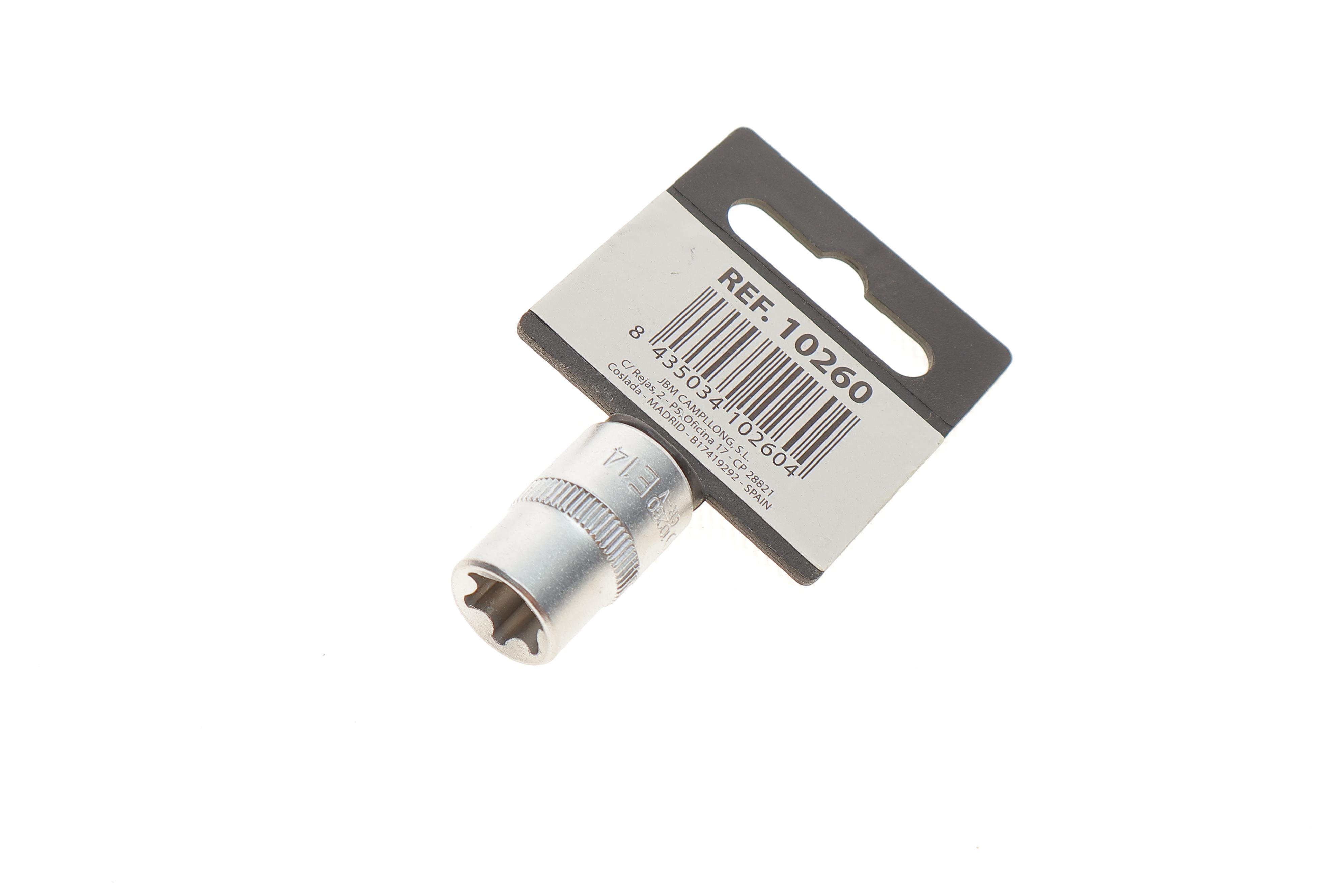 Головка торцева 3/8" E14