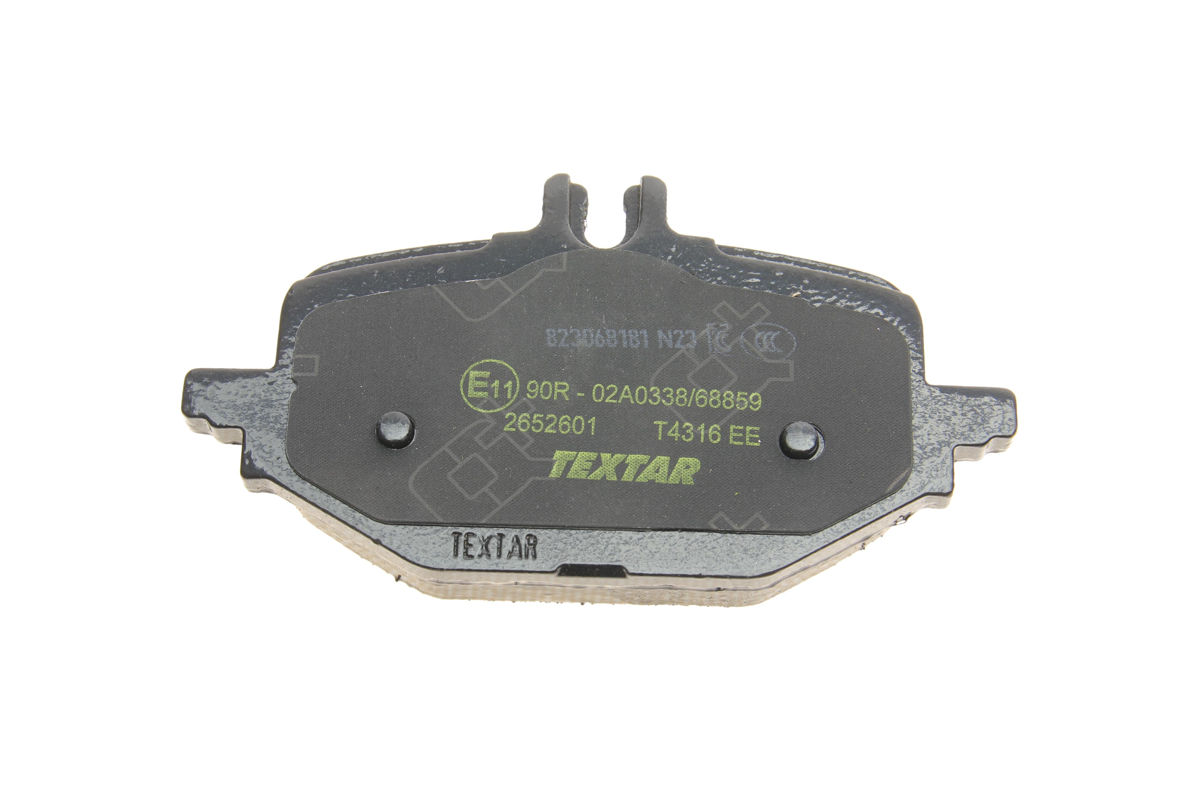 Колодки гальмівні (задні) MB C-class (W206/S206) 21- (ZF) Q+