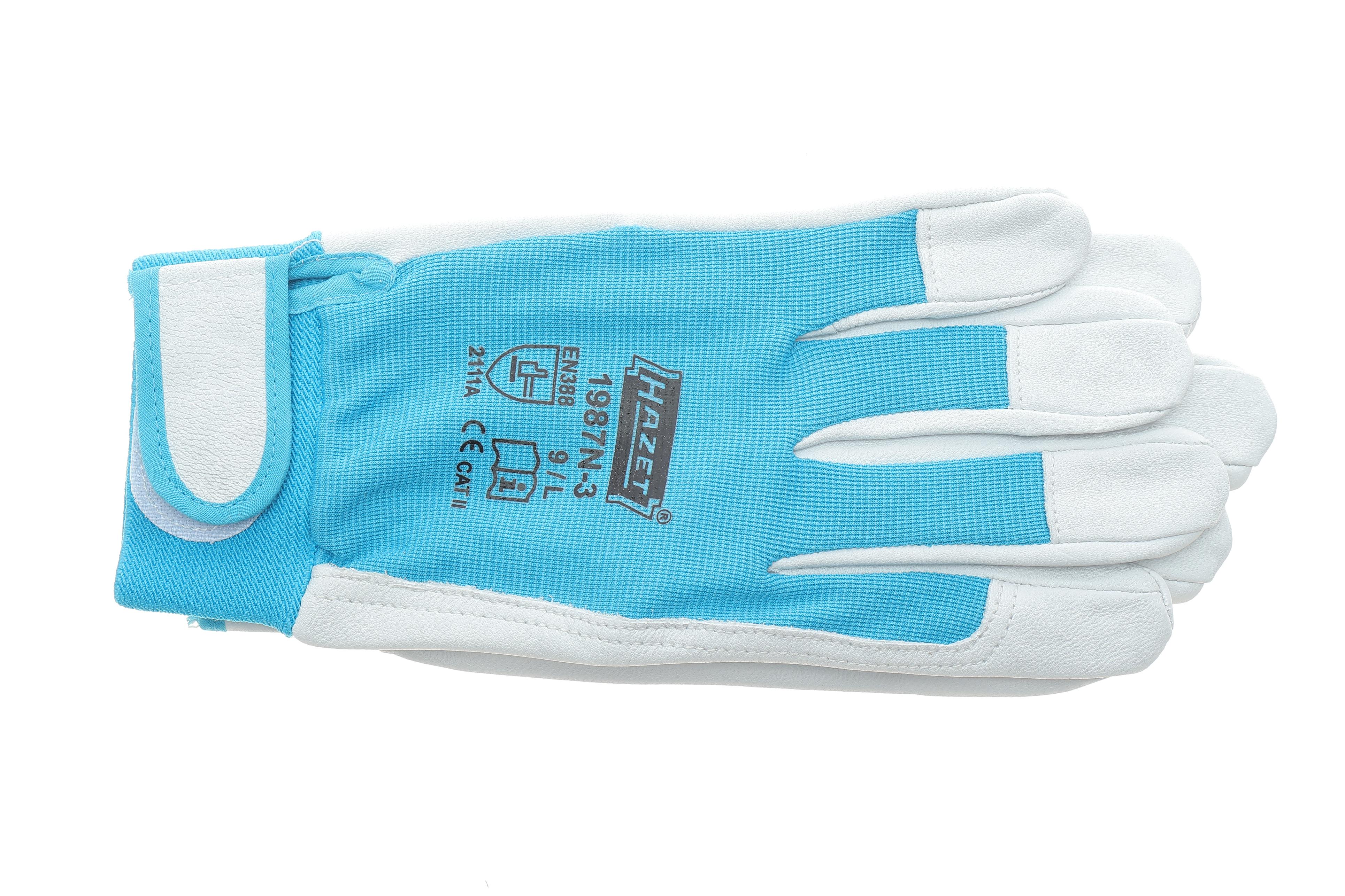 Перчатки кожаные HAZET (L)