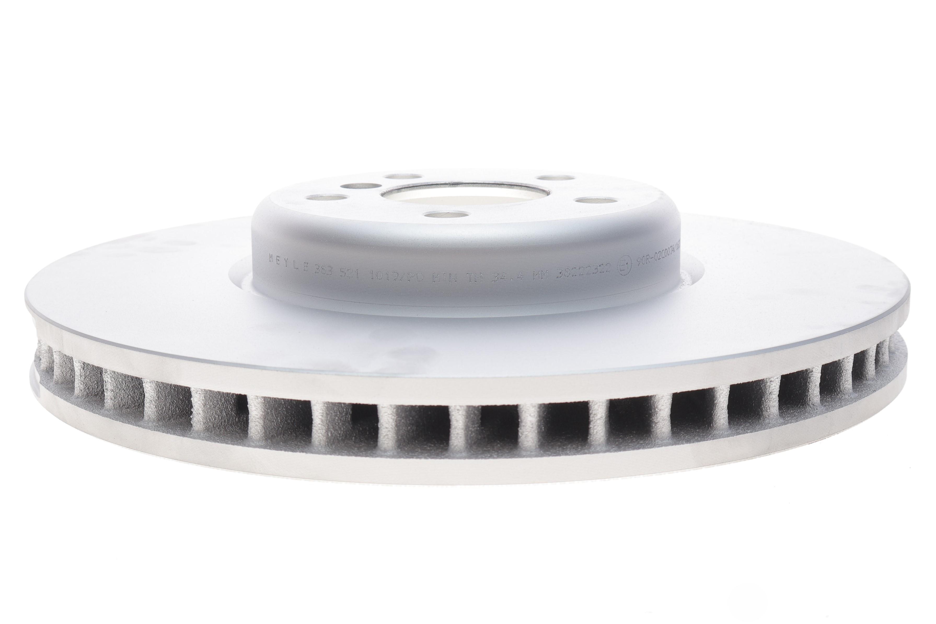 Диск гальмівний (передній) BMW 5 (G30/F90)/7 (G11/G12) 15- (348x36) (L) (з покриттям) (вент)