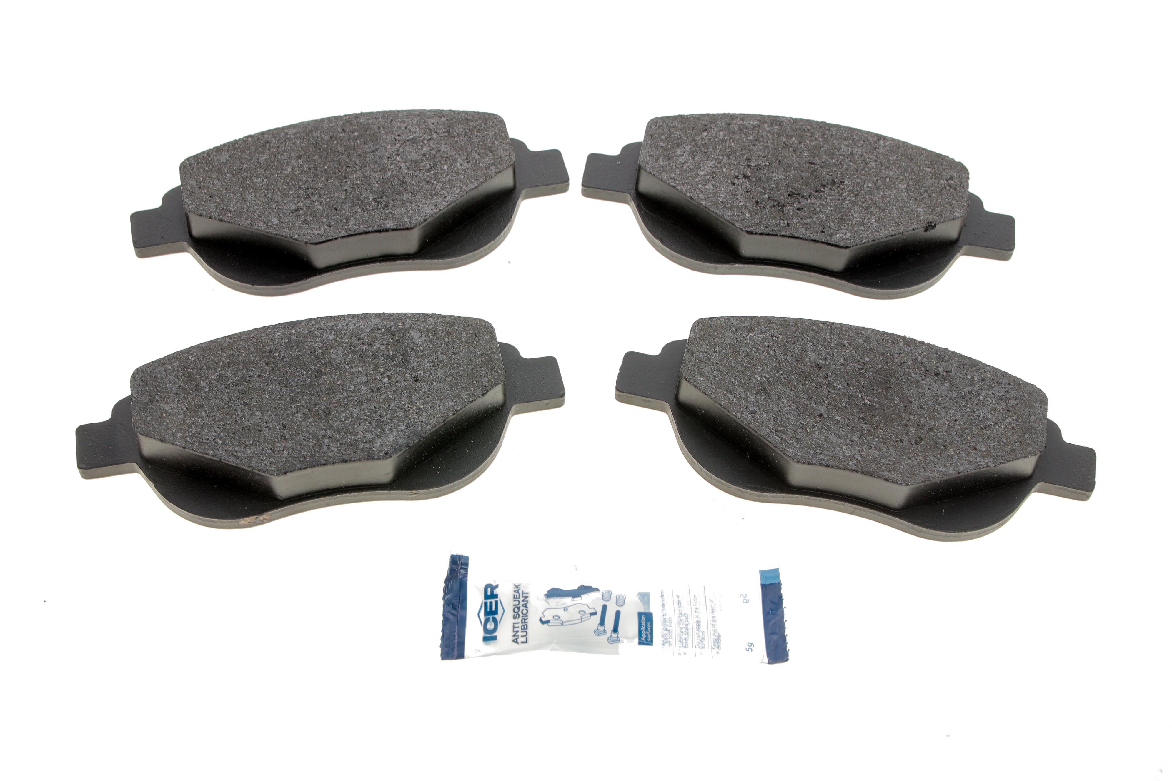 Колодки тормозные (передние) Citroen C3 09-/C4 04-12/Peugeot 207 07-/307 03-12/1007 05-