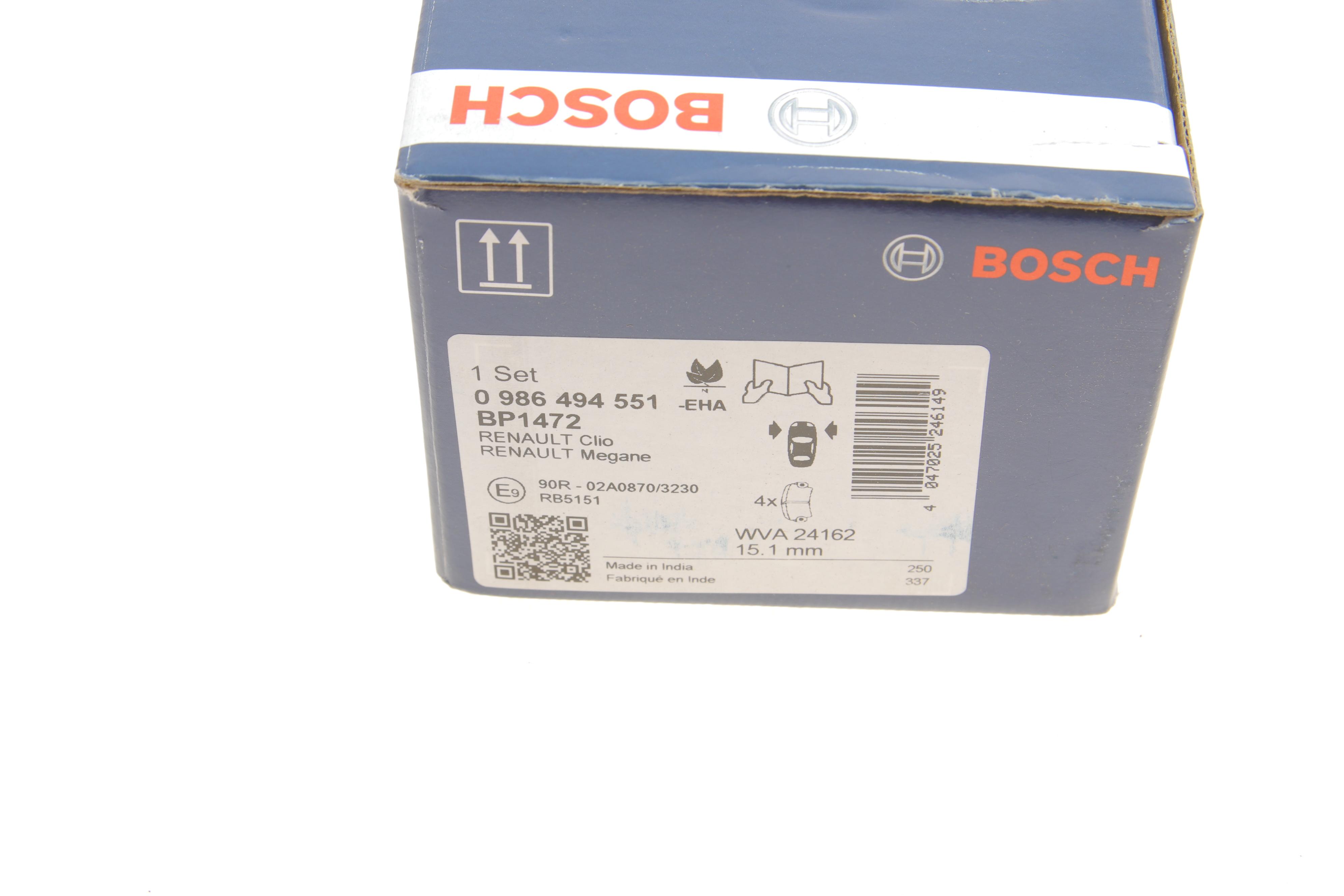 Колодки гальмівні (передні) Renault Megane III купе 2.0 R.S. 08-