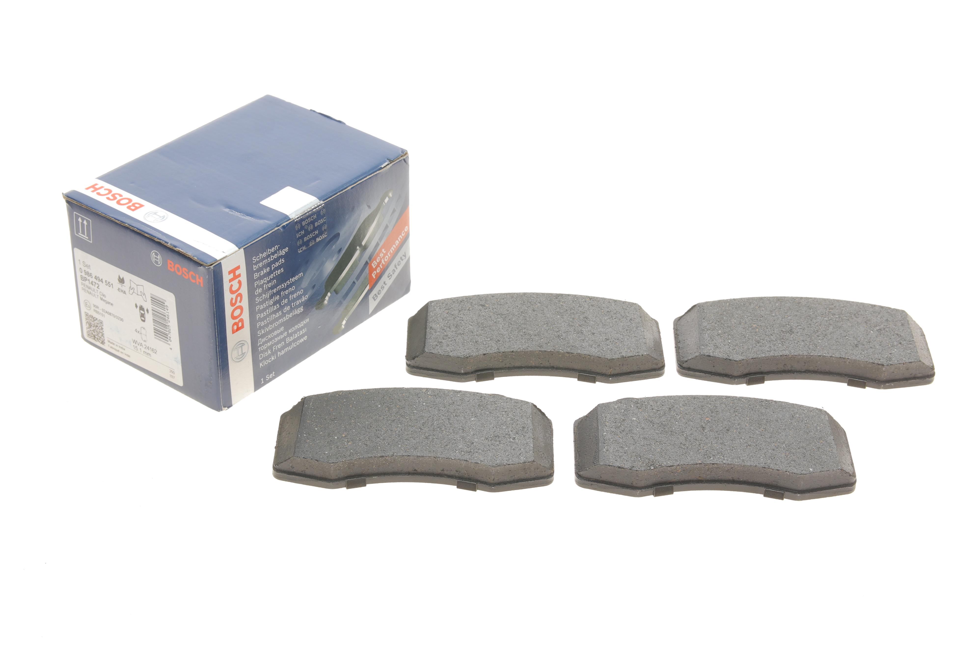 Колодки гальмівні (передні) Renault Megane III купе 2.0 R.S. 08-