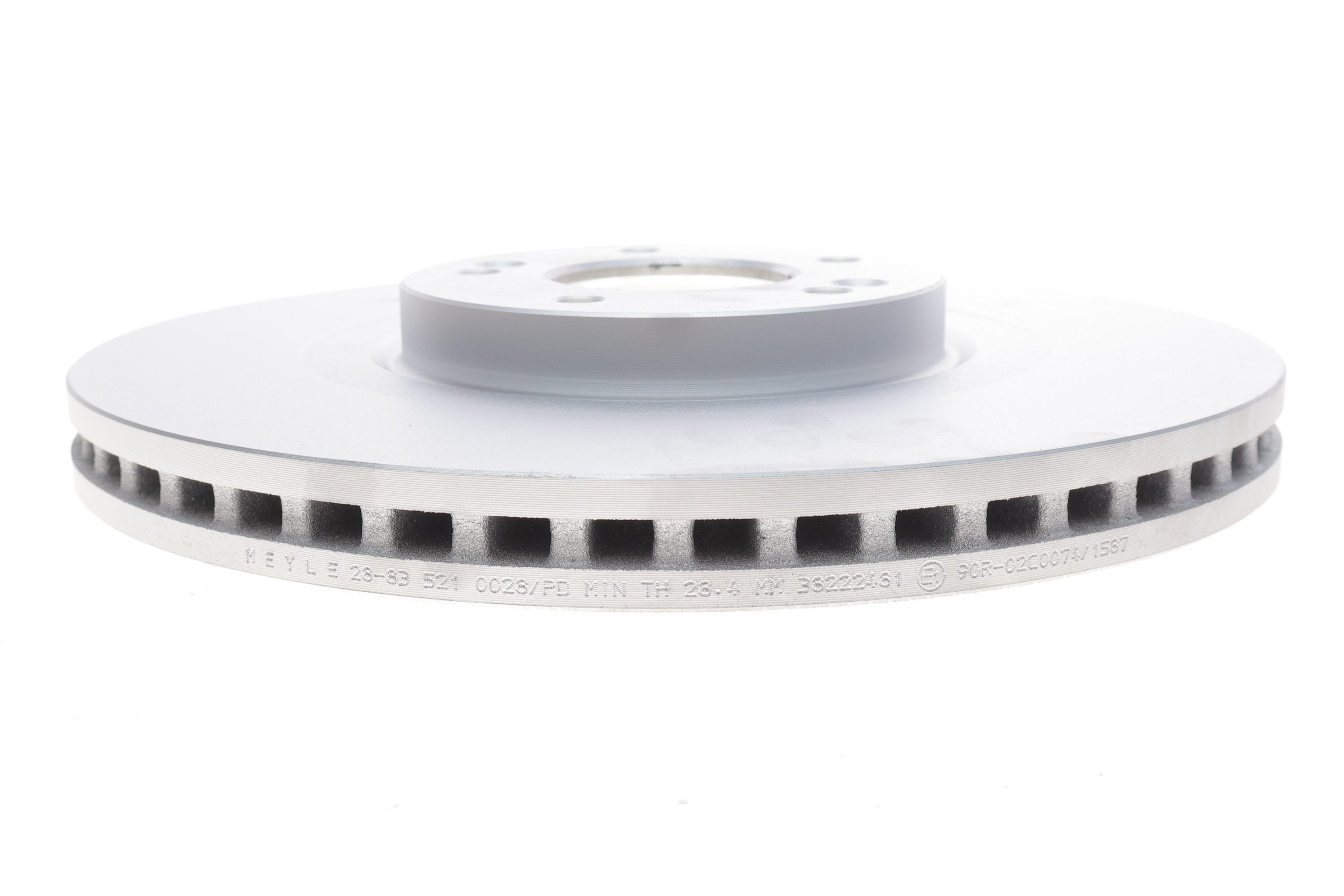 Диск тормозной (передний) Kia Sorento 15-/Hyundai Santa Fe 18- (340х30) (вентилируемый)