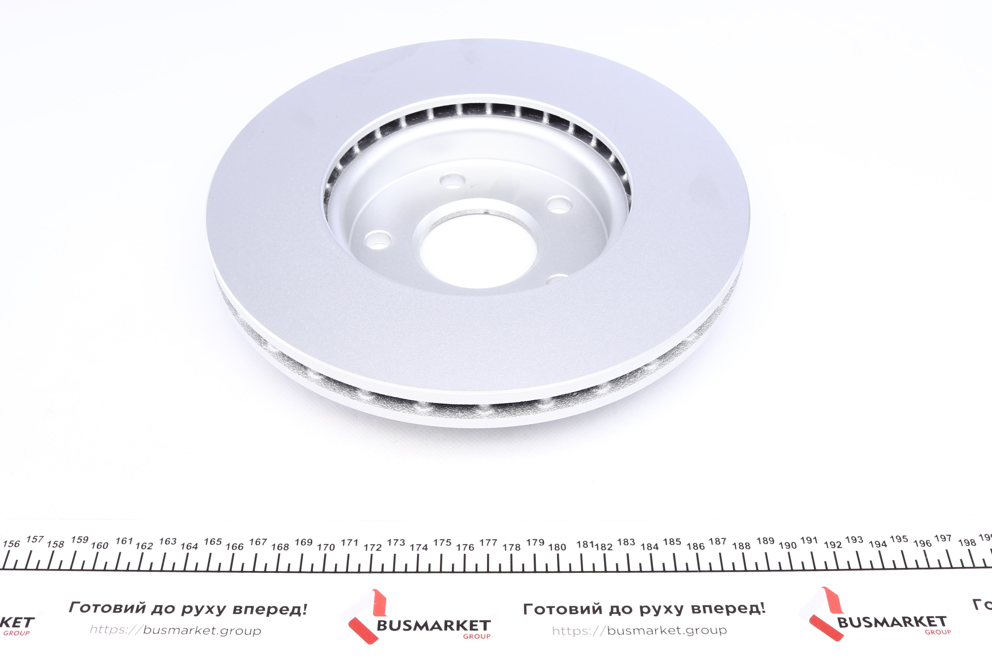 Диск гальмівний (передній) Ford C-Max/ Focus III 10- (278x25)