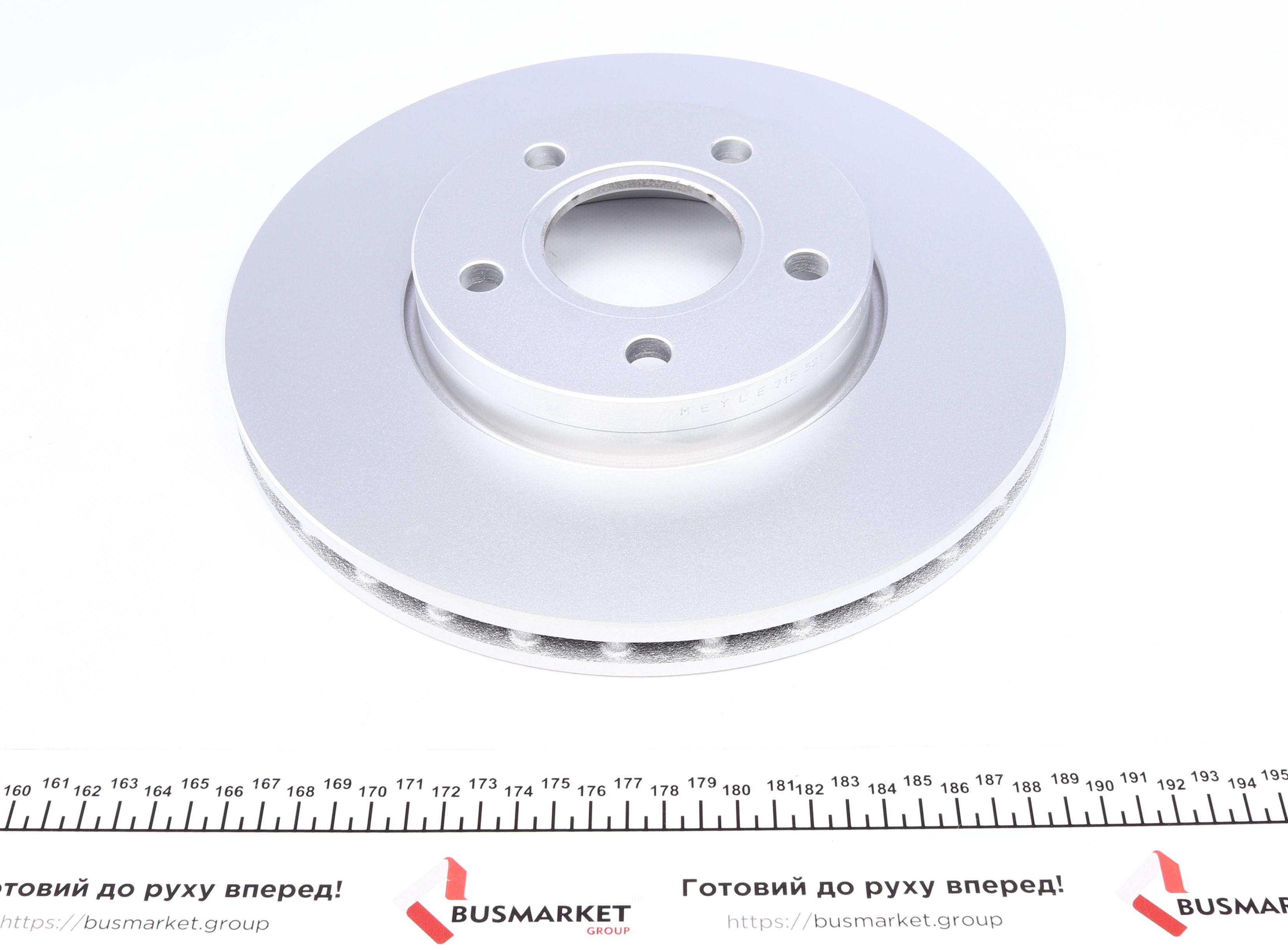 Диск гальмівний (передній) Ford C-Max/ Focus III 10- (278x25)