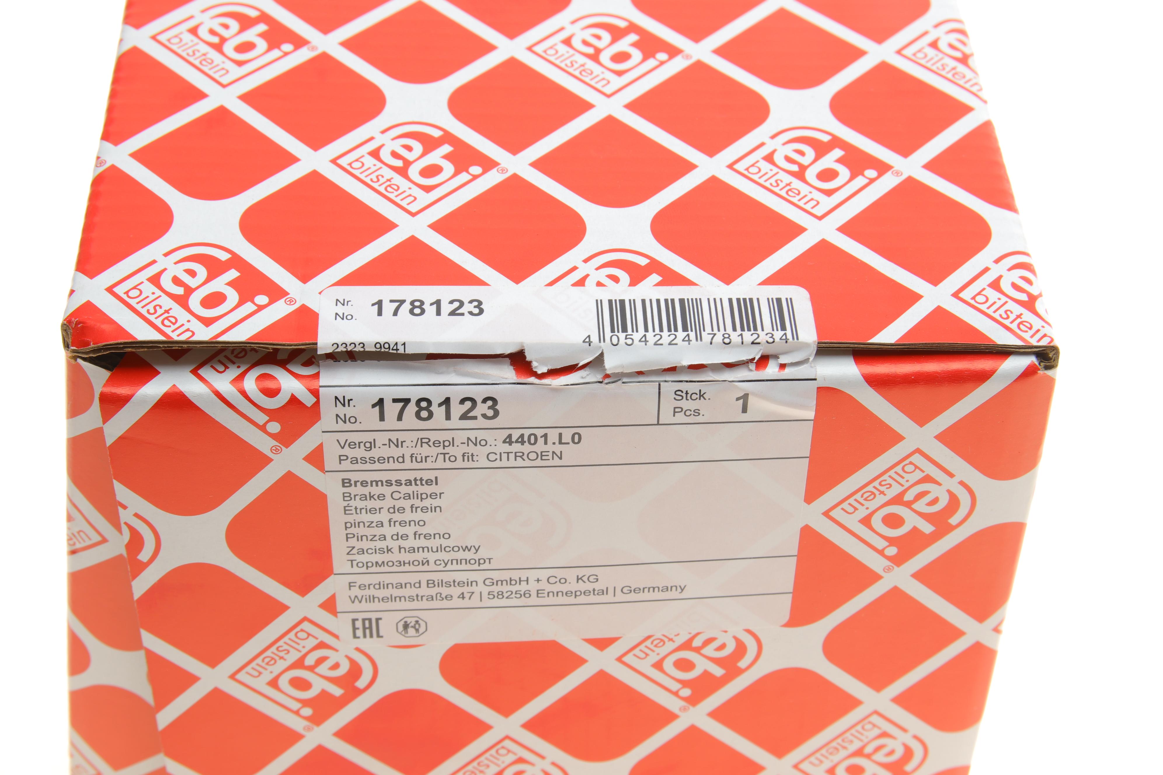 Суппорт тормозной (задний) (L) Peugeot Expert 07-16