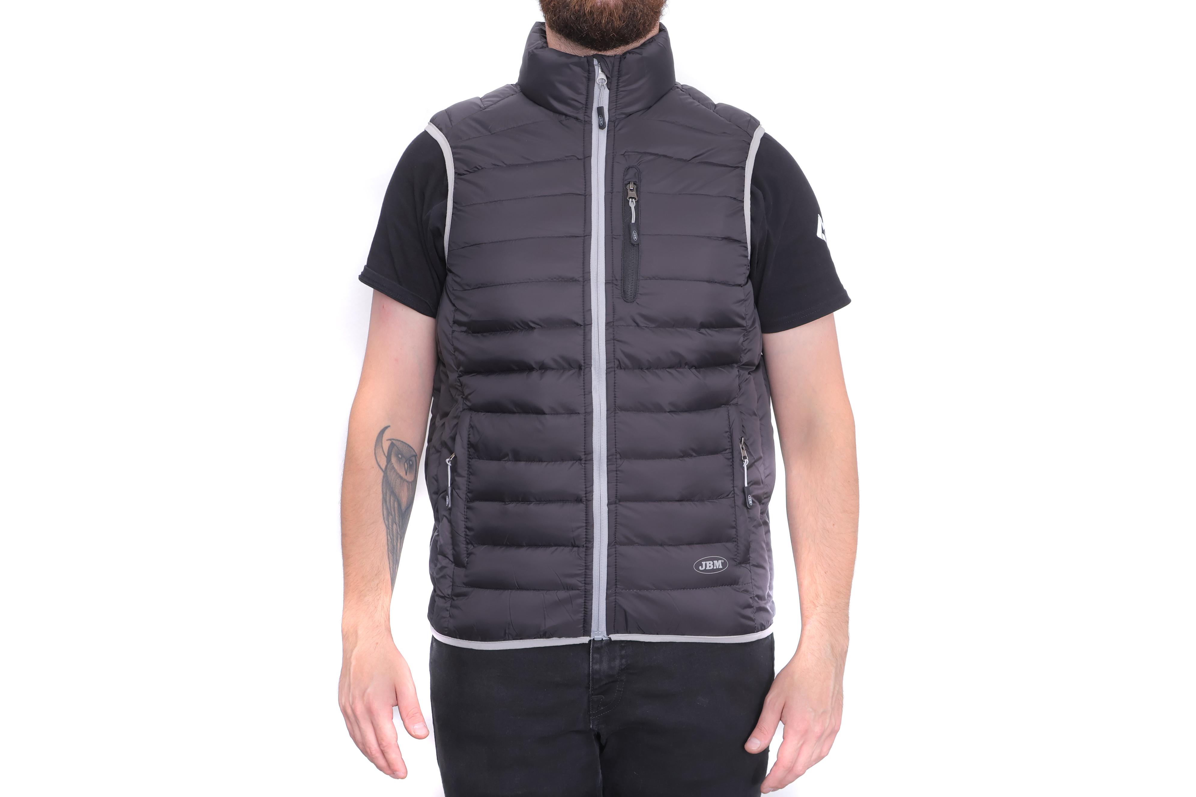 Жилет серо-черный JBM "XL"