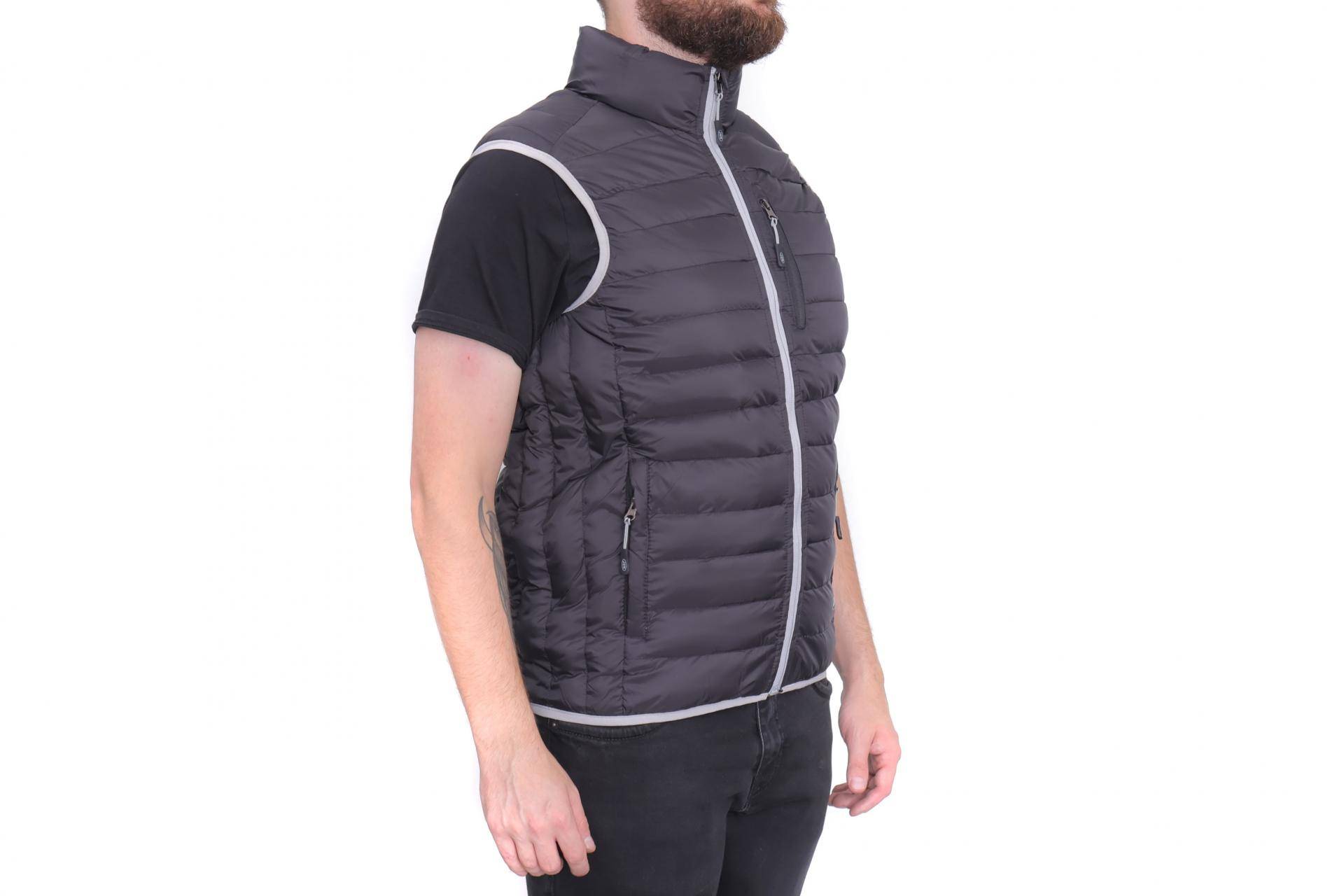 Жилет сіро-чорний JBM "XL"