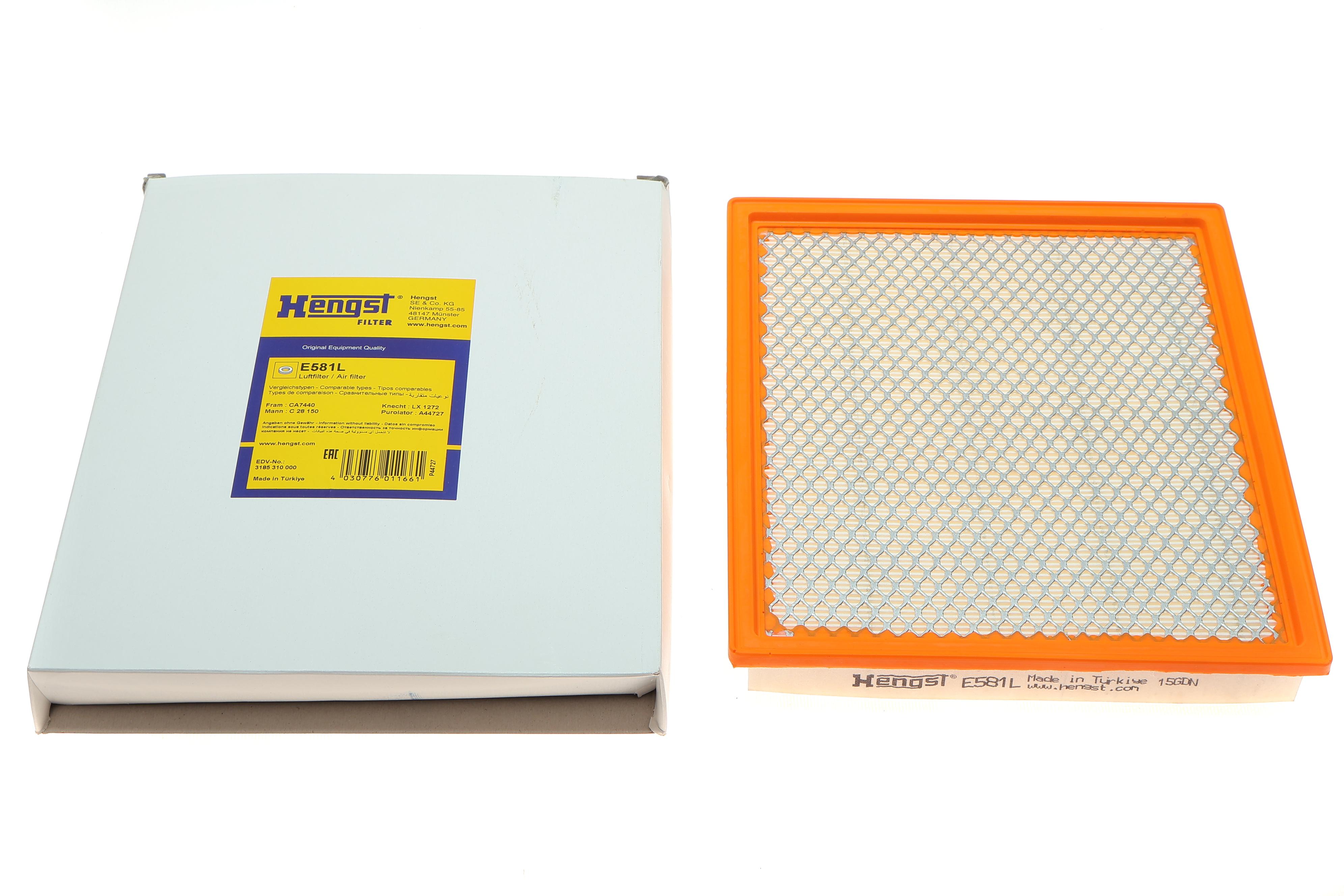 Фільтр повітряний Jeep Cherokee 2.5TD-5.9i 91-05/Nissan Pathfinder 4.0 05-/Infiniti QX56 5.6 03-09