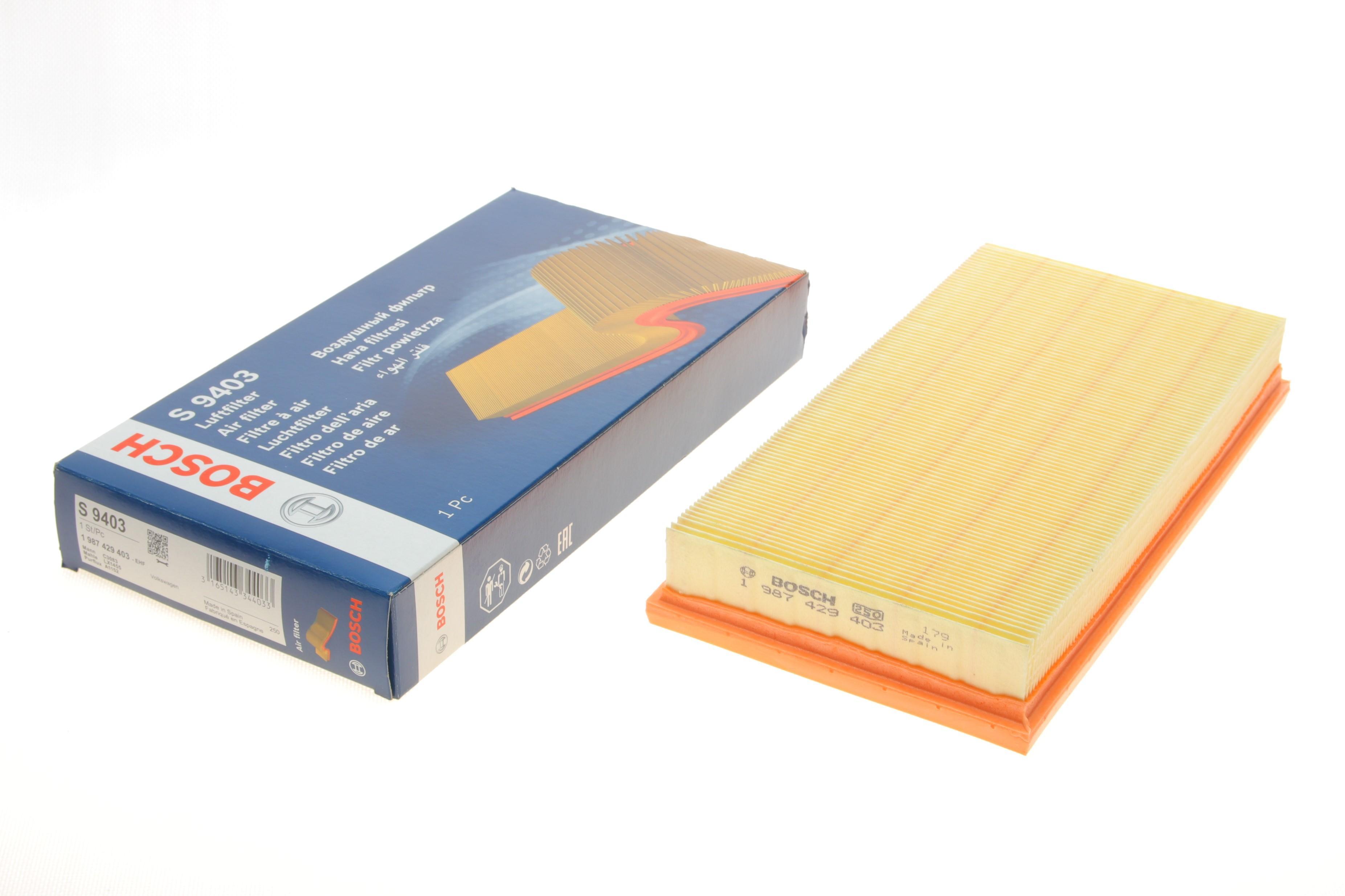 Фільтр повітряний VW Golf V/Polo IV 1.4FSI/Touran 1.6FSI 03-07