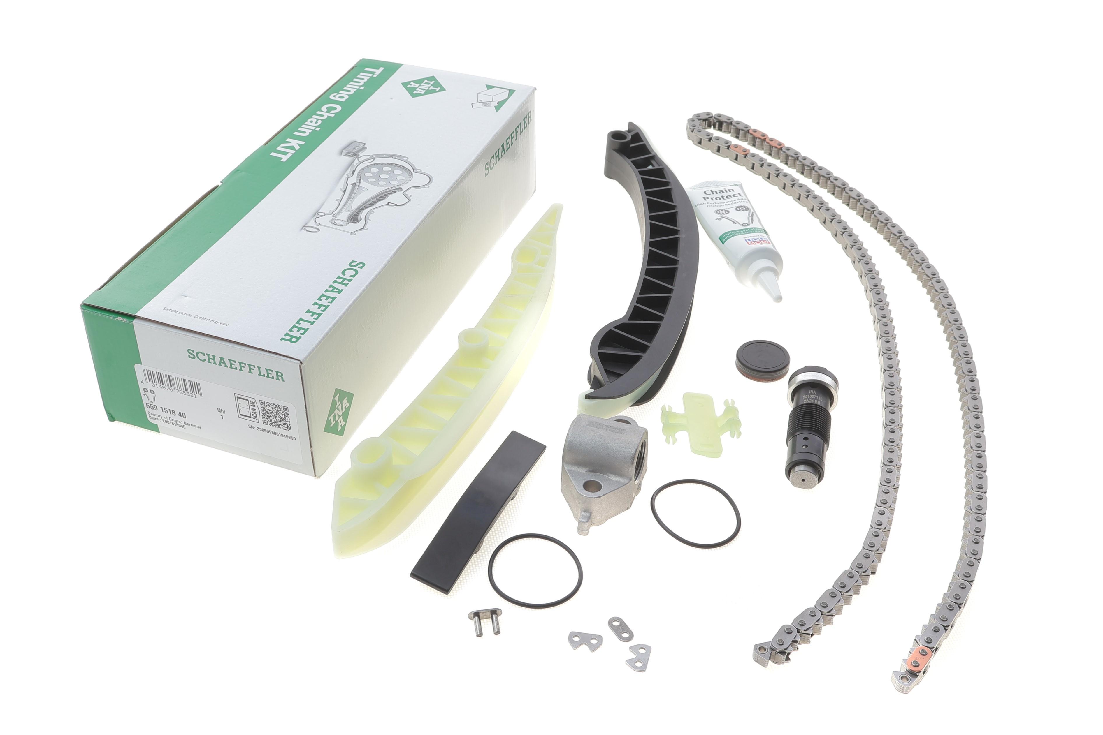 Комплект ланцюга ГРМ MB C-class (W204)/E-class (W212) 1.8 (M271) 07-, (ланцюг iwis)