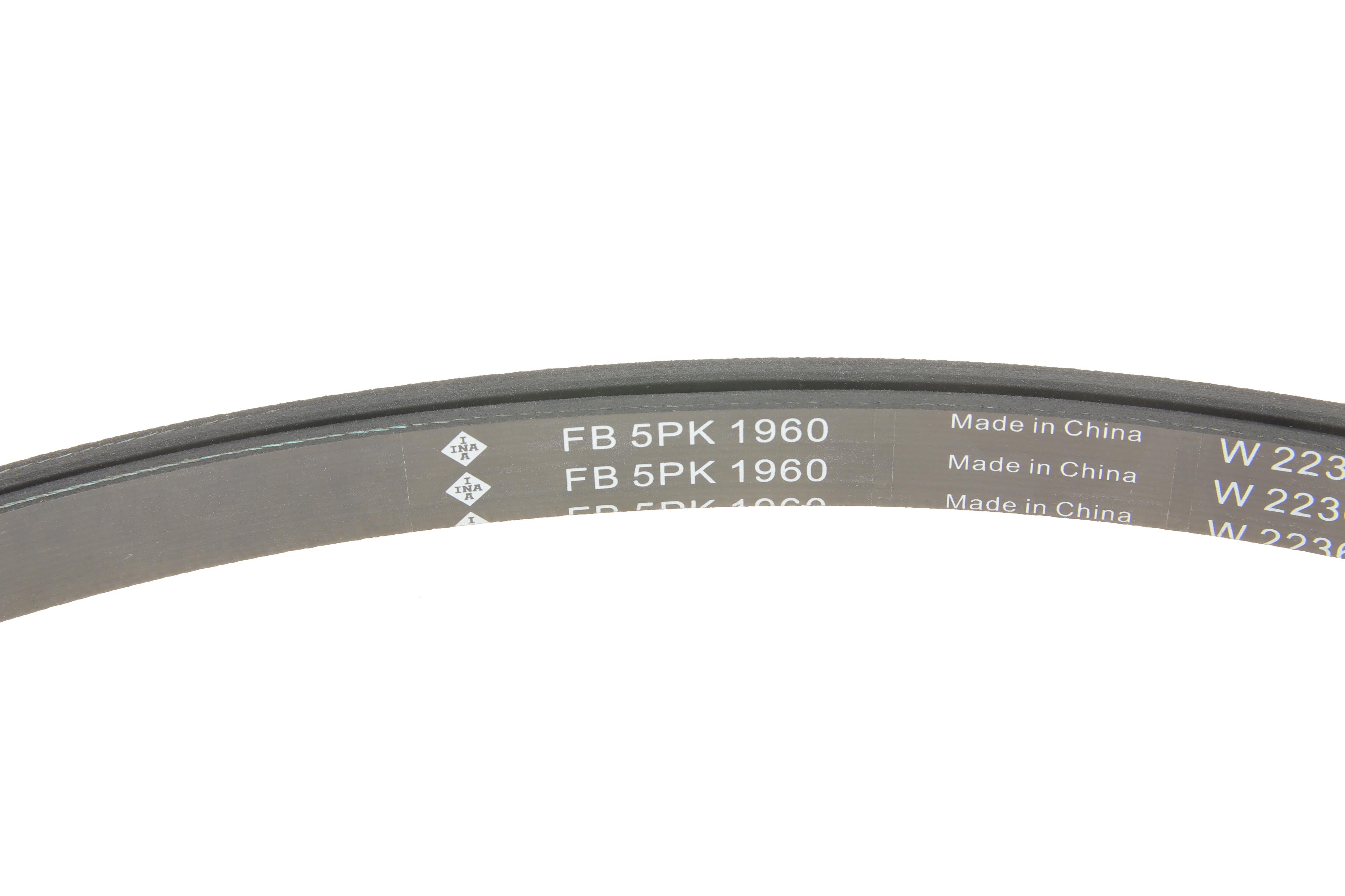 Комплект ремня генератора MB Sprinter 907/910/Vito (W447) 18- (5PK1960), OM654.920