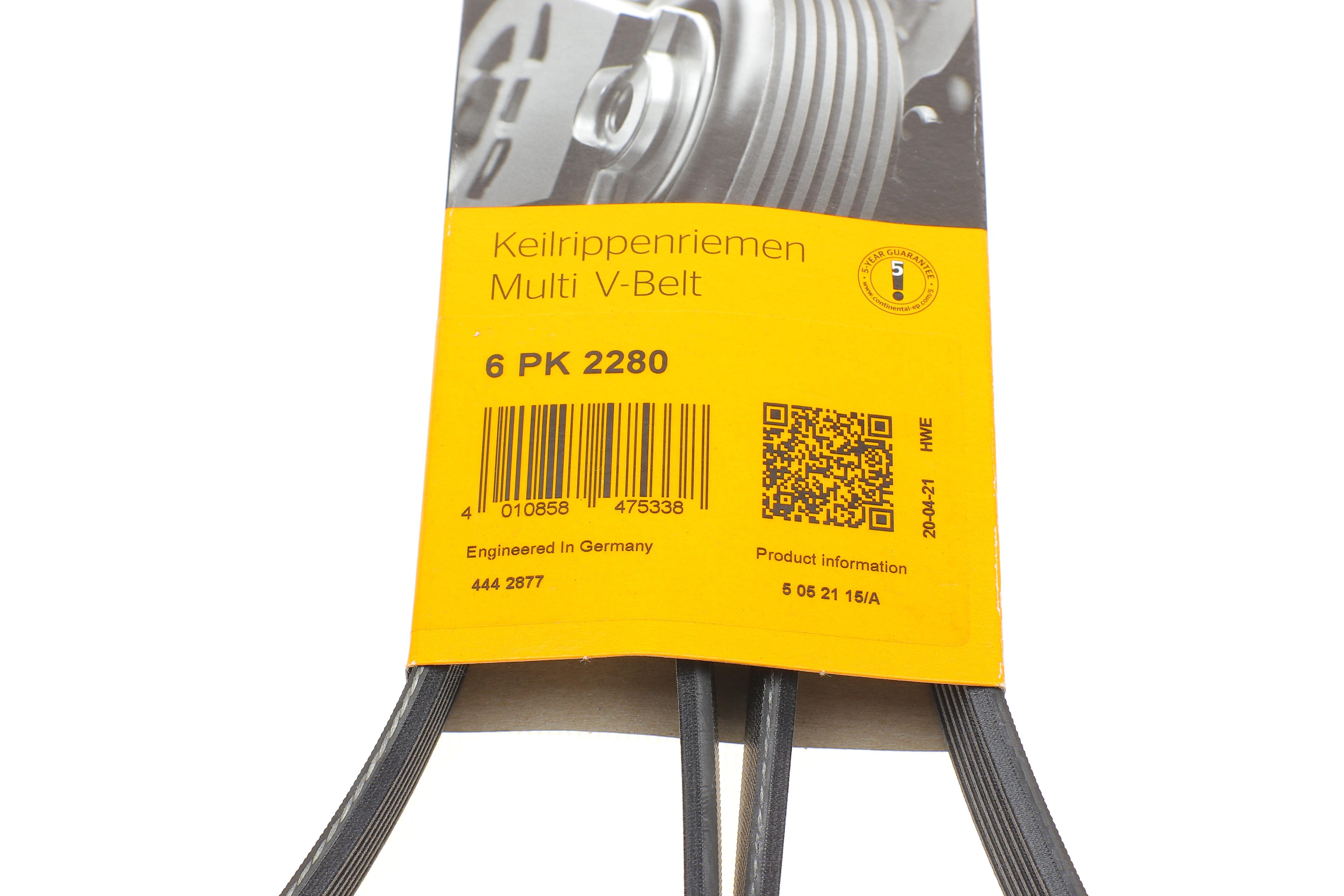 Ремінь генератора MB Sprinter/MB Vito (W639) 2.2CDI 06-