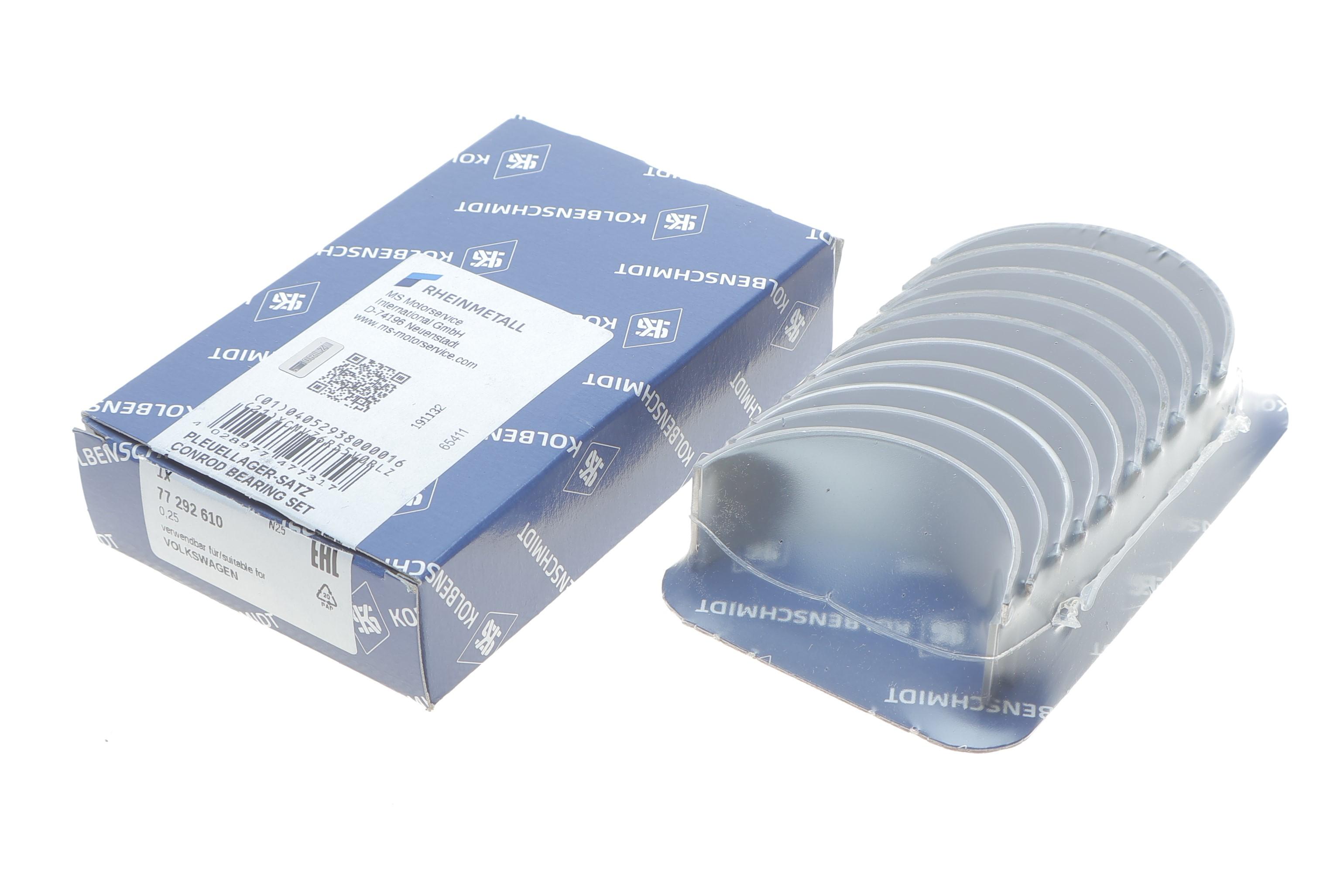 Вкладиші шатунні VW LT/T4 2.5TDI (+0.25)