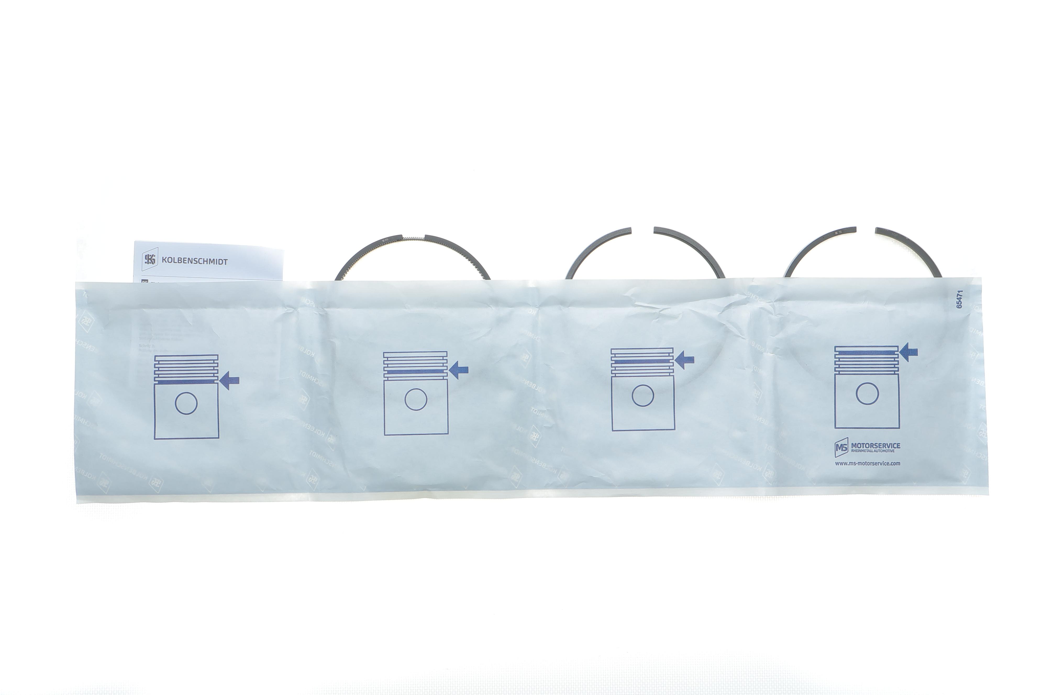 Кольца поршневые MB Vario 4.3TDI  (102.00mm/STD) (3-2.5-4)