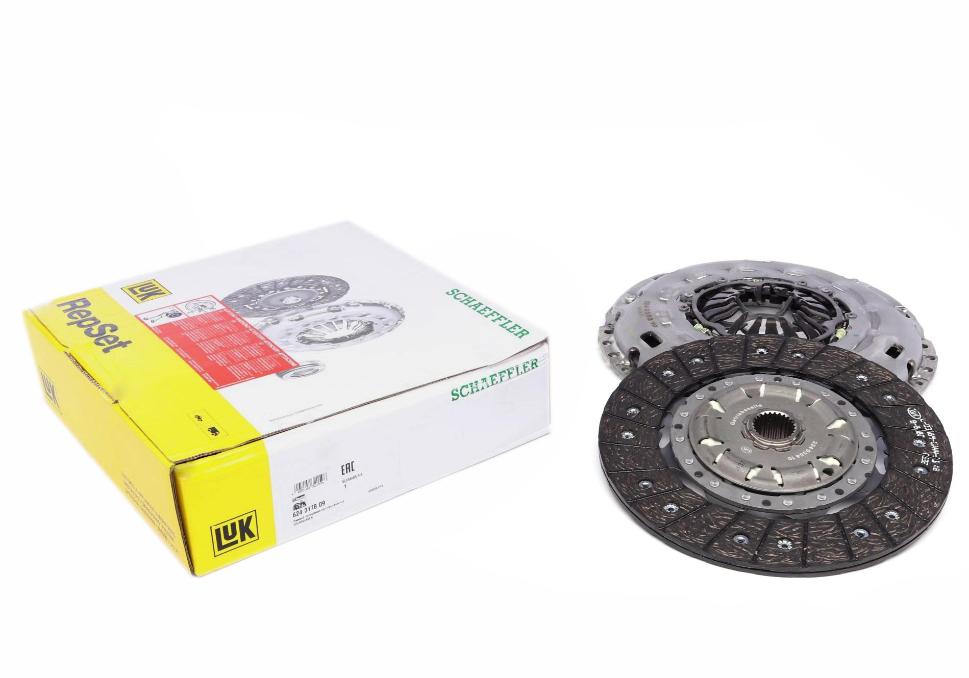 Комплект сцепления VW T5 2.5TDI/4motion, 03-09, 120/128kw, AXE, BPC, d=240mm