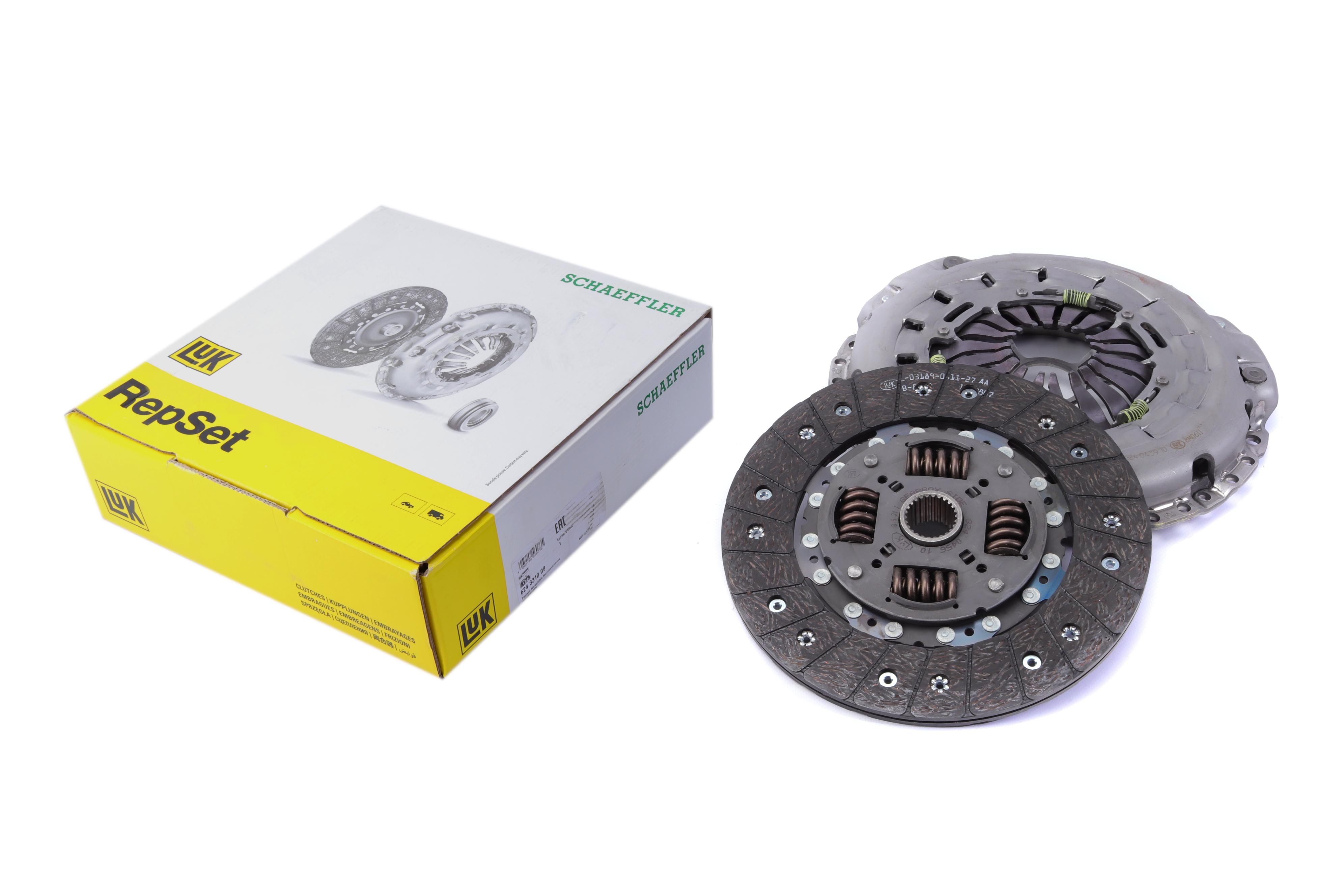 Комплект зчеплення VW Crafter 2.5TDI, 06-16, 65-120kw (TIPTRON) d=240mm