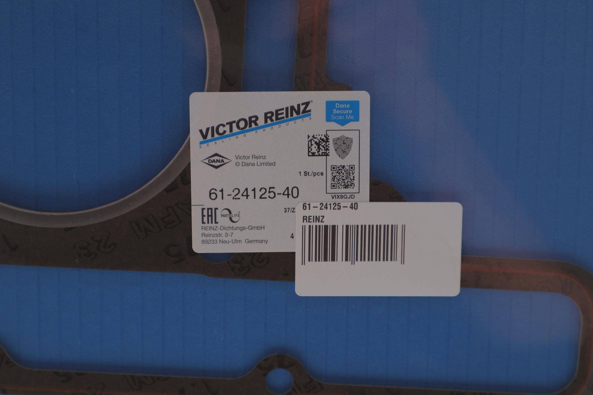 Прокладка ГБЦ MB OM617,3.0D/TD, Ø92,00mm, 1.75mm