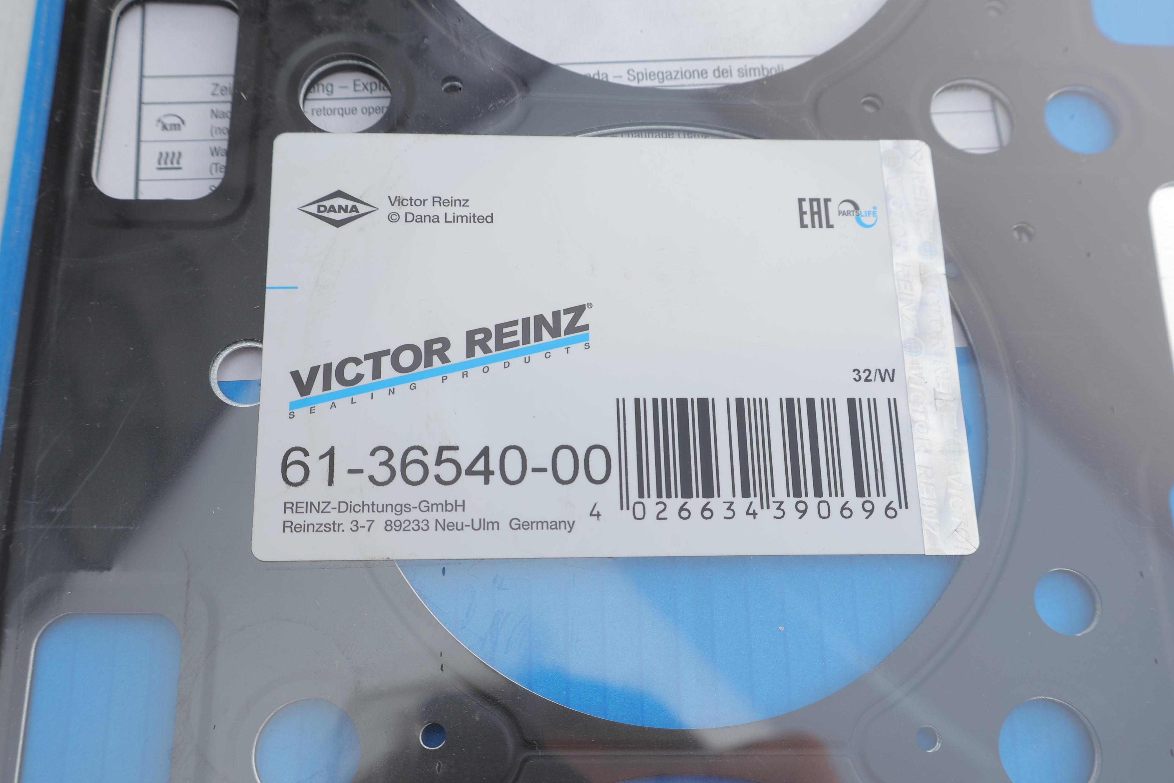 Прокладка ГБЦ Renault Master 2.5dCi, Ø90,00mm, 1,20mm (G9U)