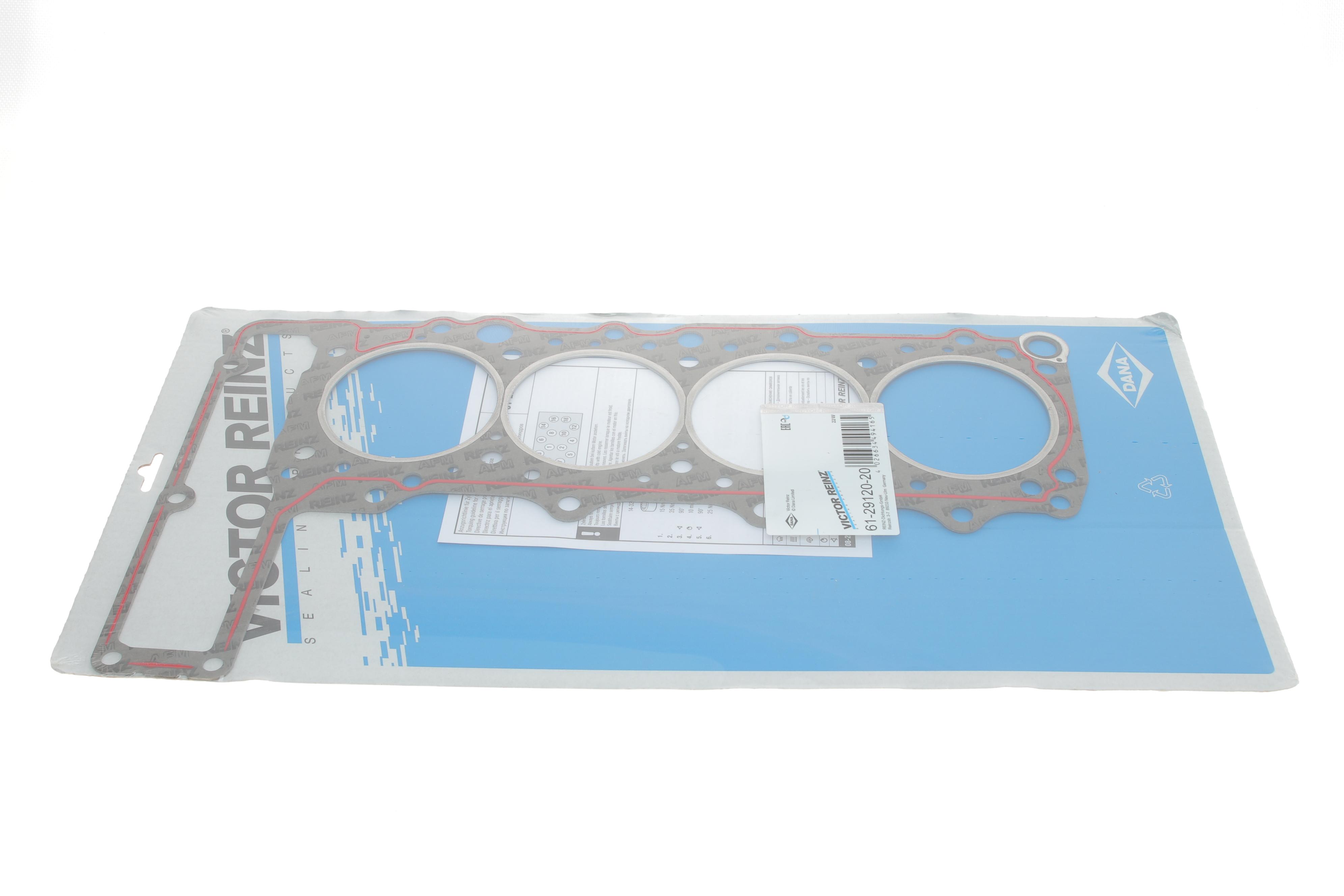 Прокладка ГБЦ MB 208-508D/Vito 2.3D OM601, 1,80 mm, Ø90,50 mm