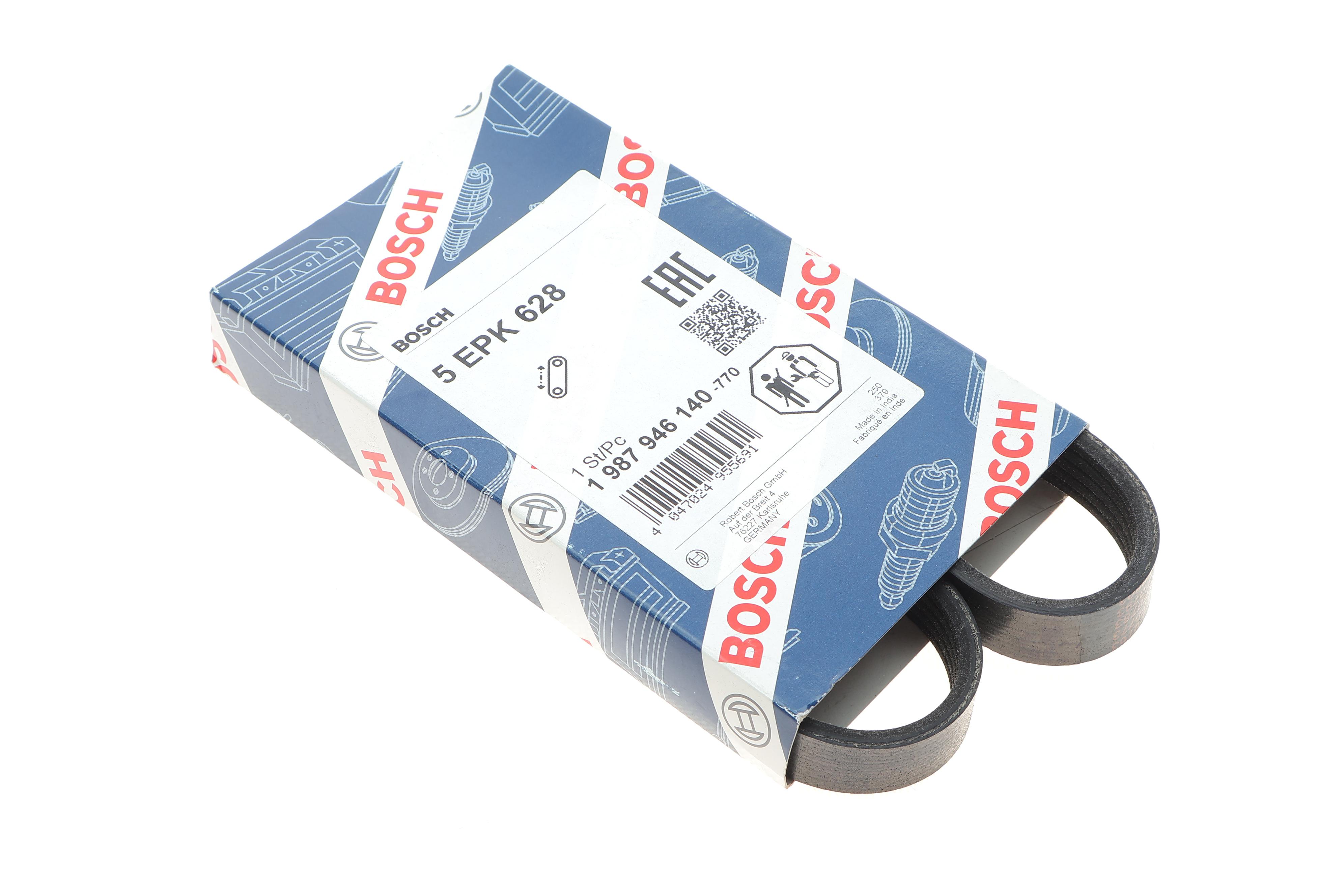 Ремінь генератора Ford Mondeo IV 2.5 07-15/Volvo S60/S80/V60/V70/XC60/XC70 07-16 (5PK628)