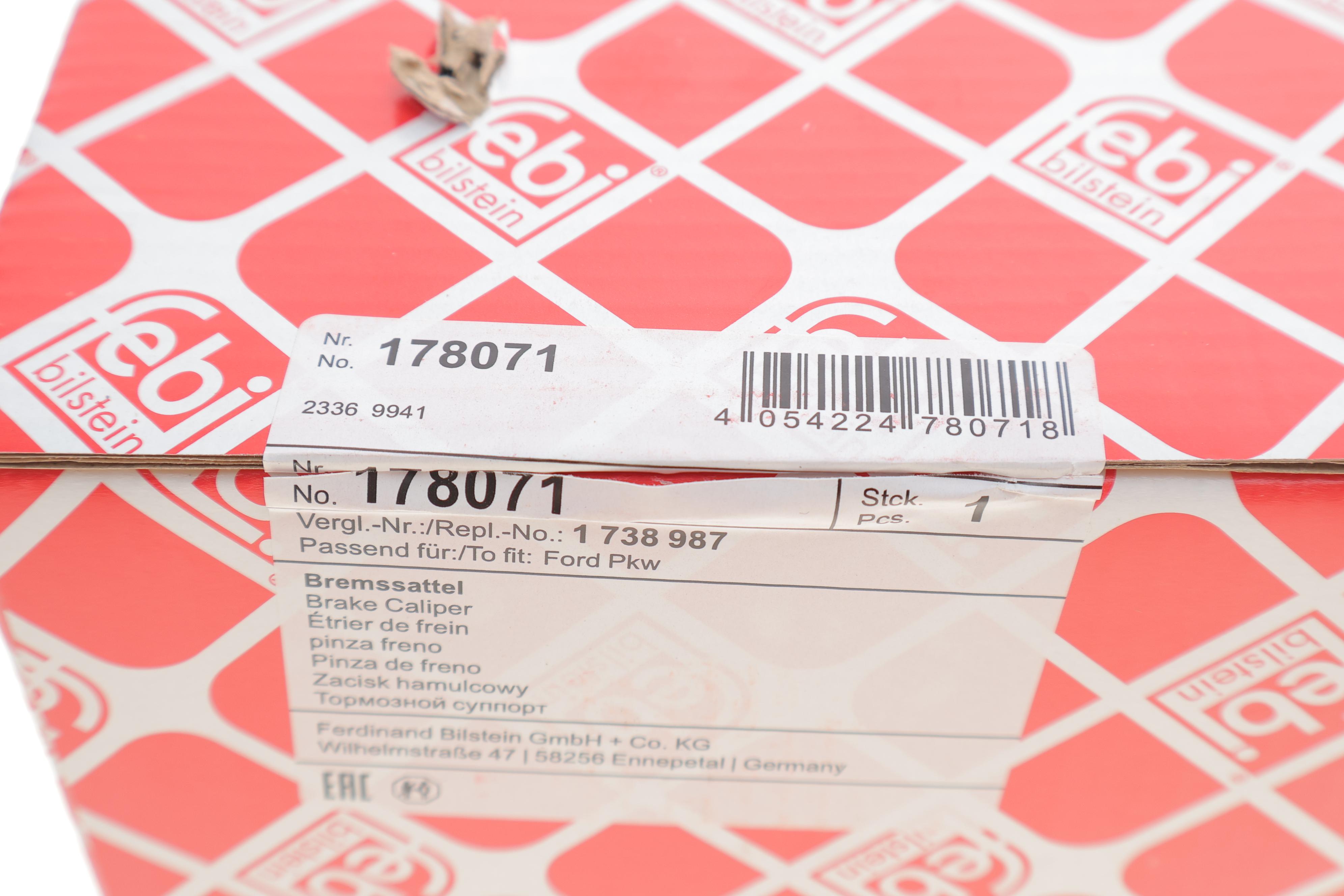 Супорт гальмівний (задній) (R) Ford Galaxy/Kuga 06-15