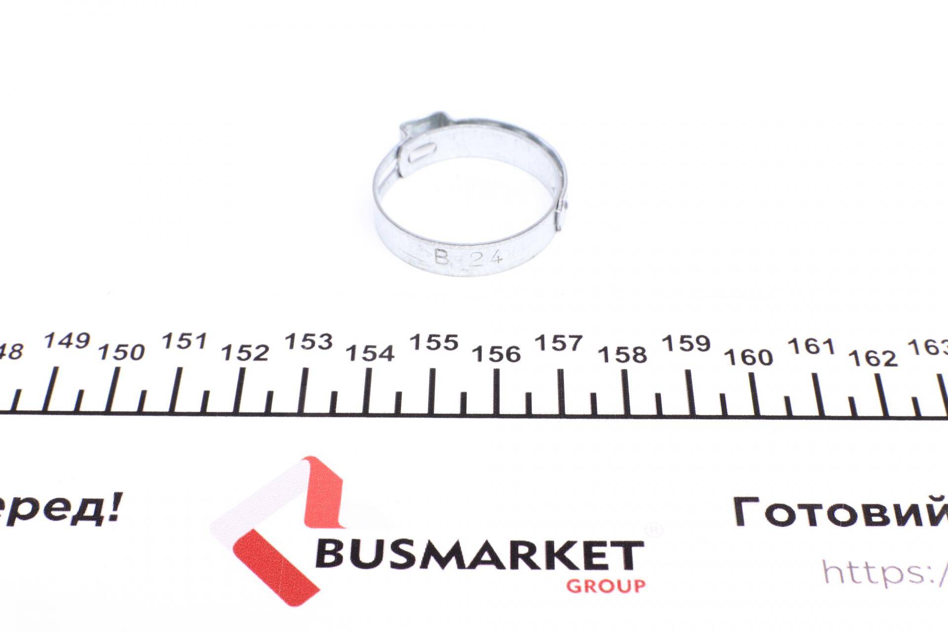 Хомут затискний для пильника ШРКП Ø24-30 мм