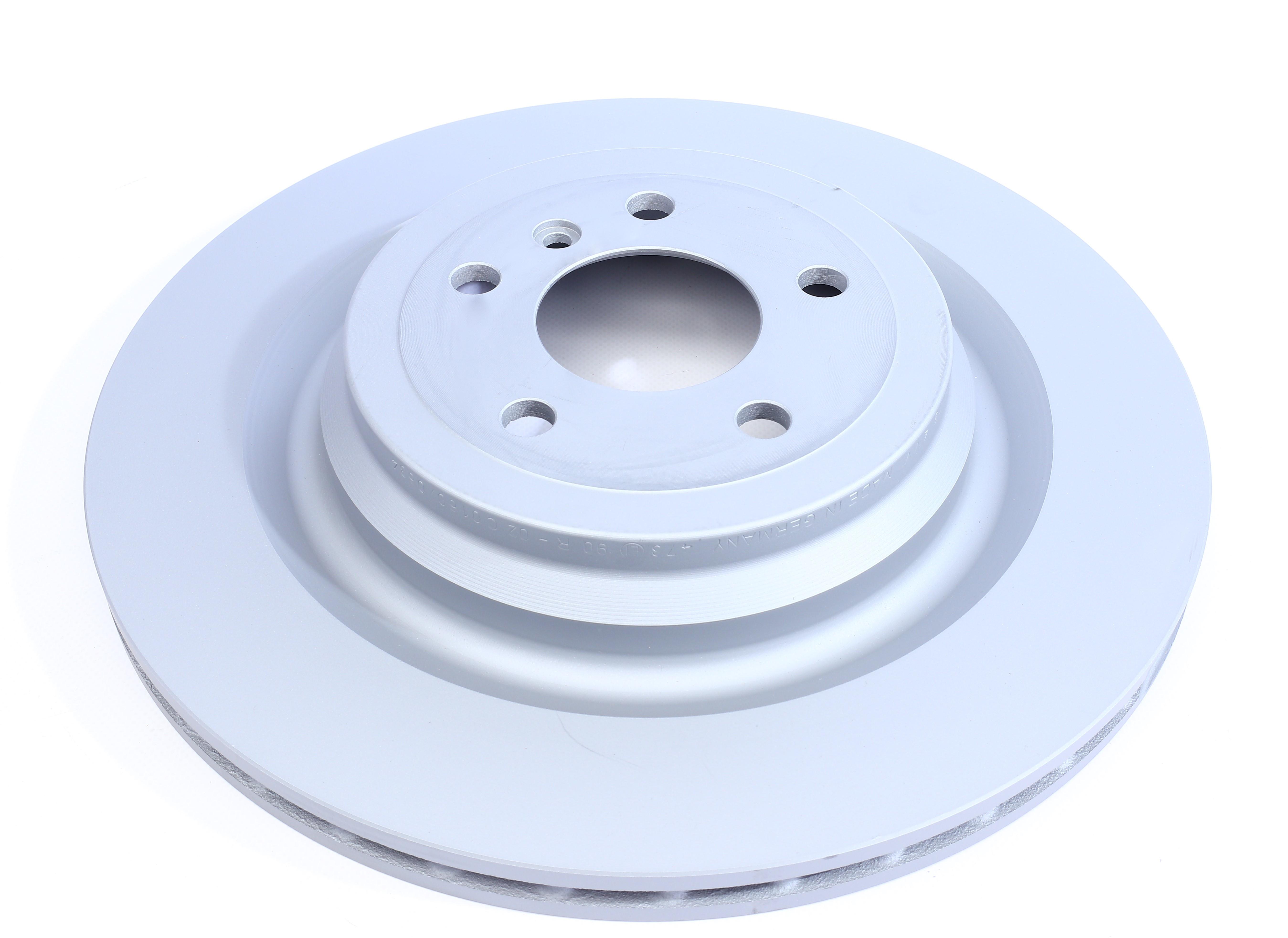 Диск гальмівний (задній) MB GL-class (X166)/GLE-class (W166/X166)/M-class (W166) 11- (345x22)(з покр)