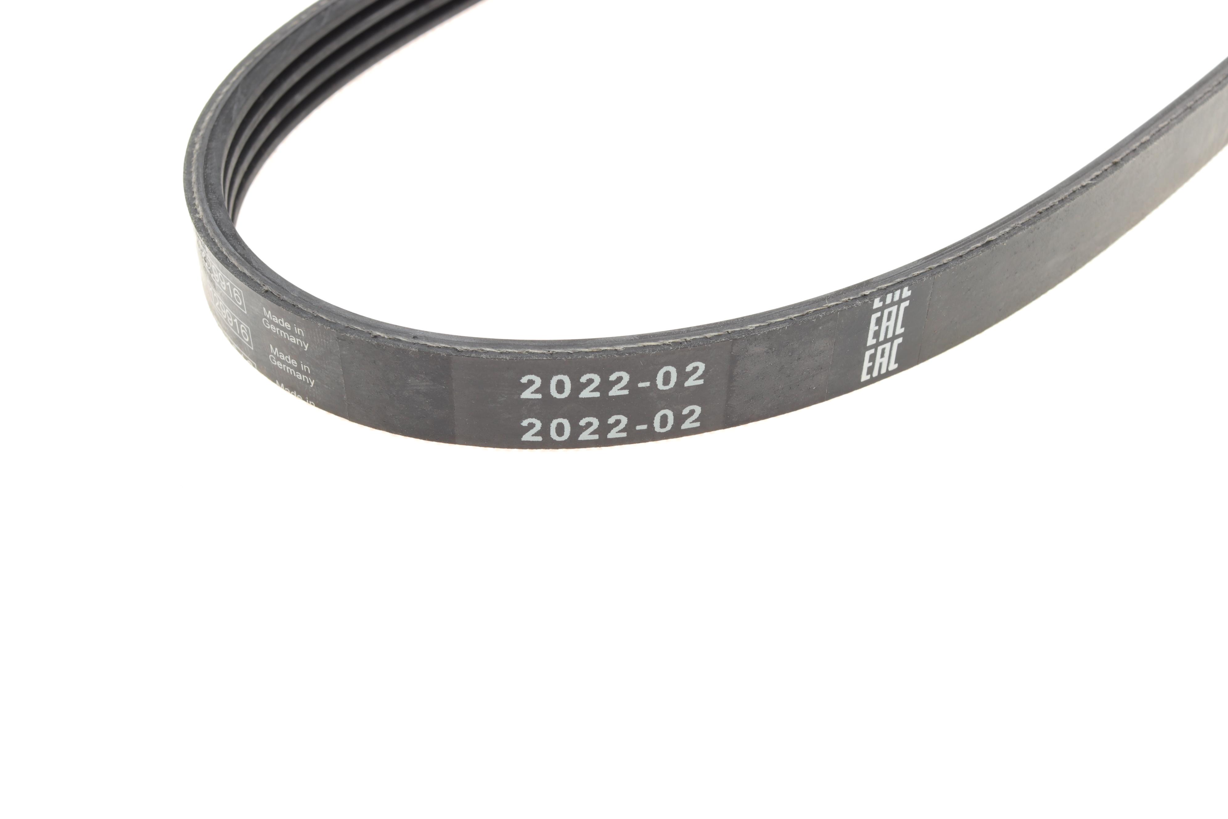 Ремінь генератора BMW 3 (E46/E90)/5 (E60)/6 (E63)/X3 (E83)/X5 (E53) 03-11 (M57) (4PK860)