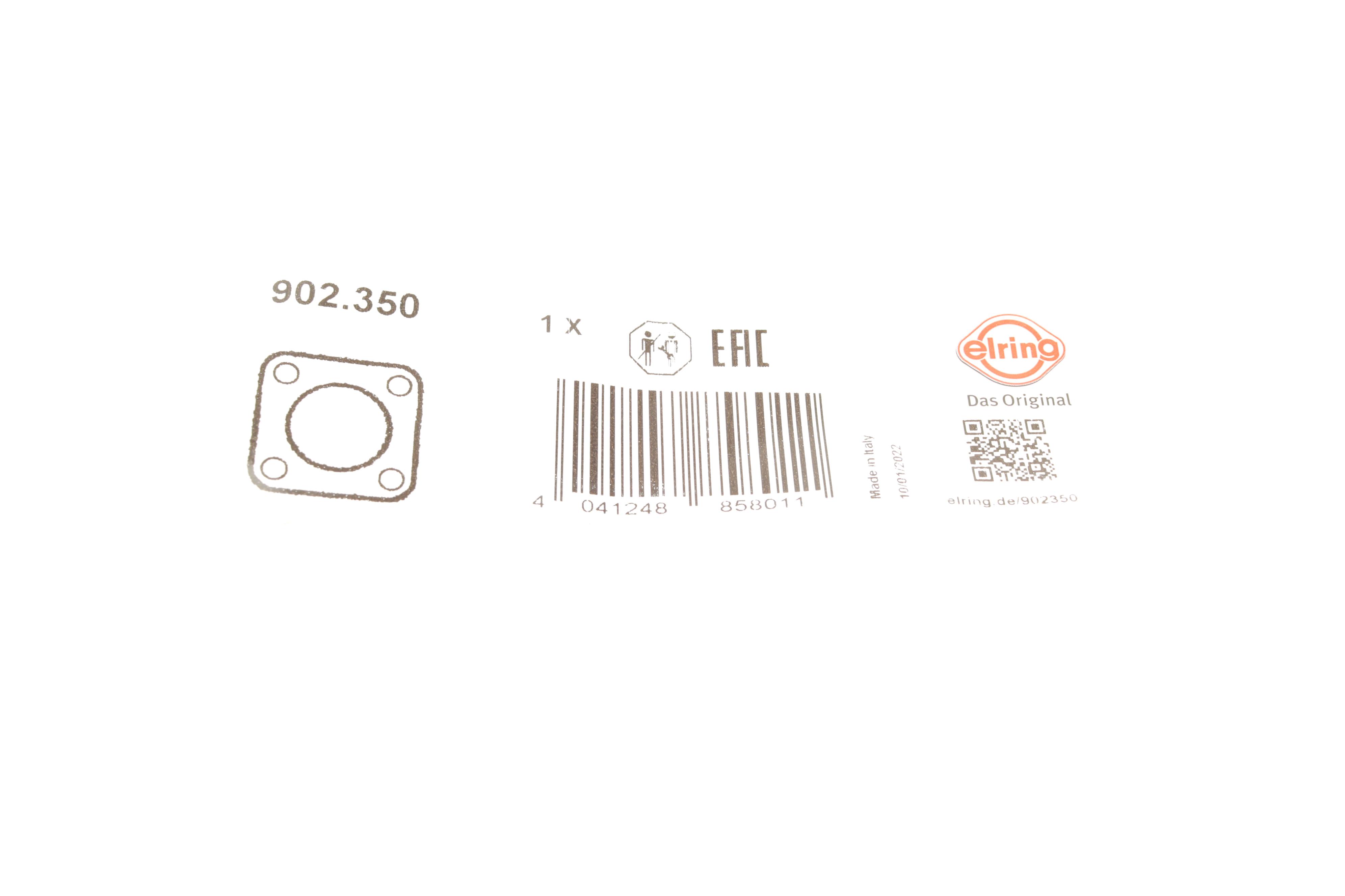 Прокладка турбины MB OM651 (трубка на слив масла)