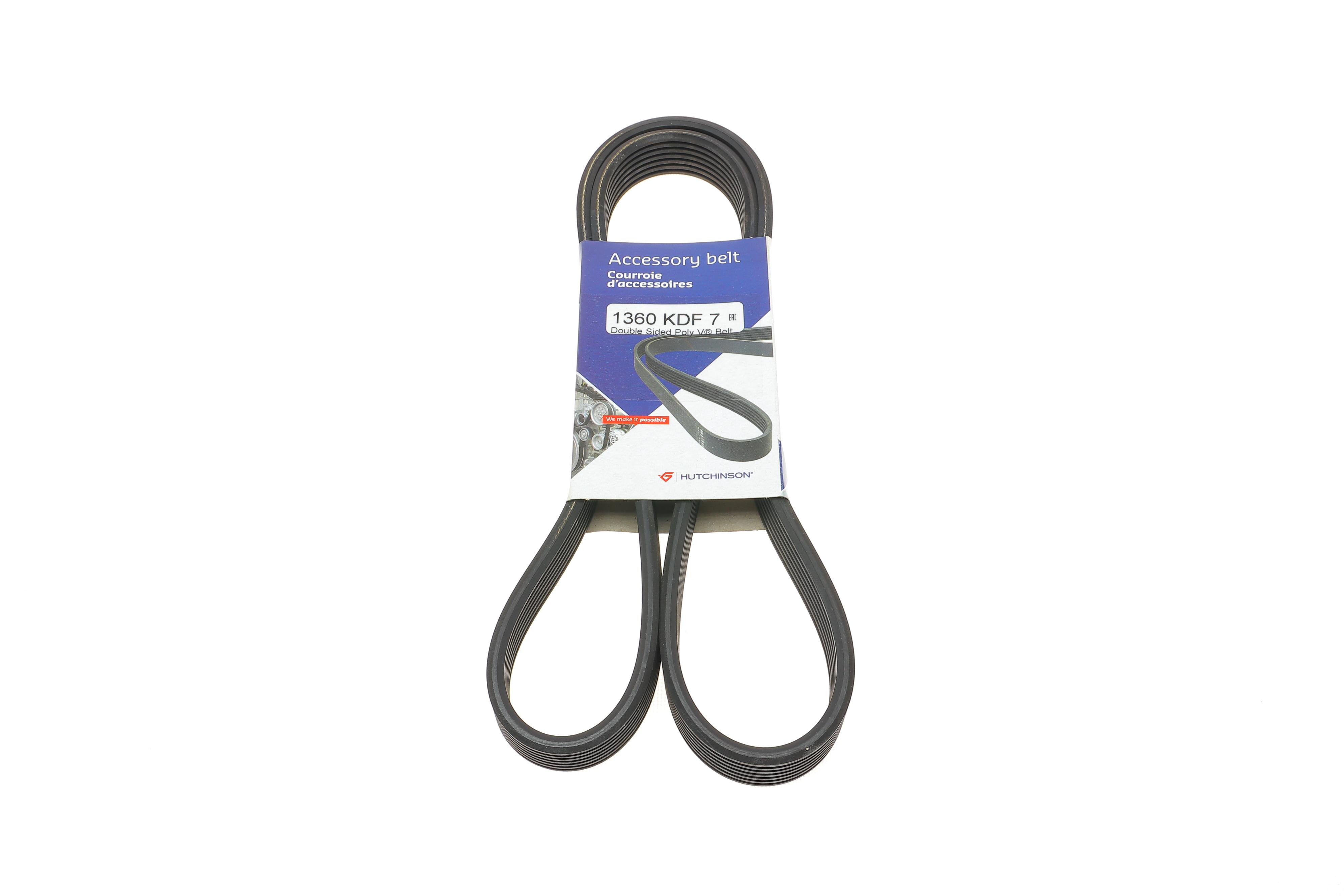 Ремінь генератора VW Golf/Passat 2.8 91-99 (7DPK1360)