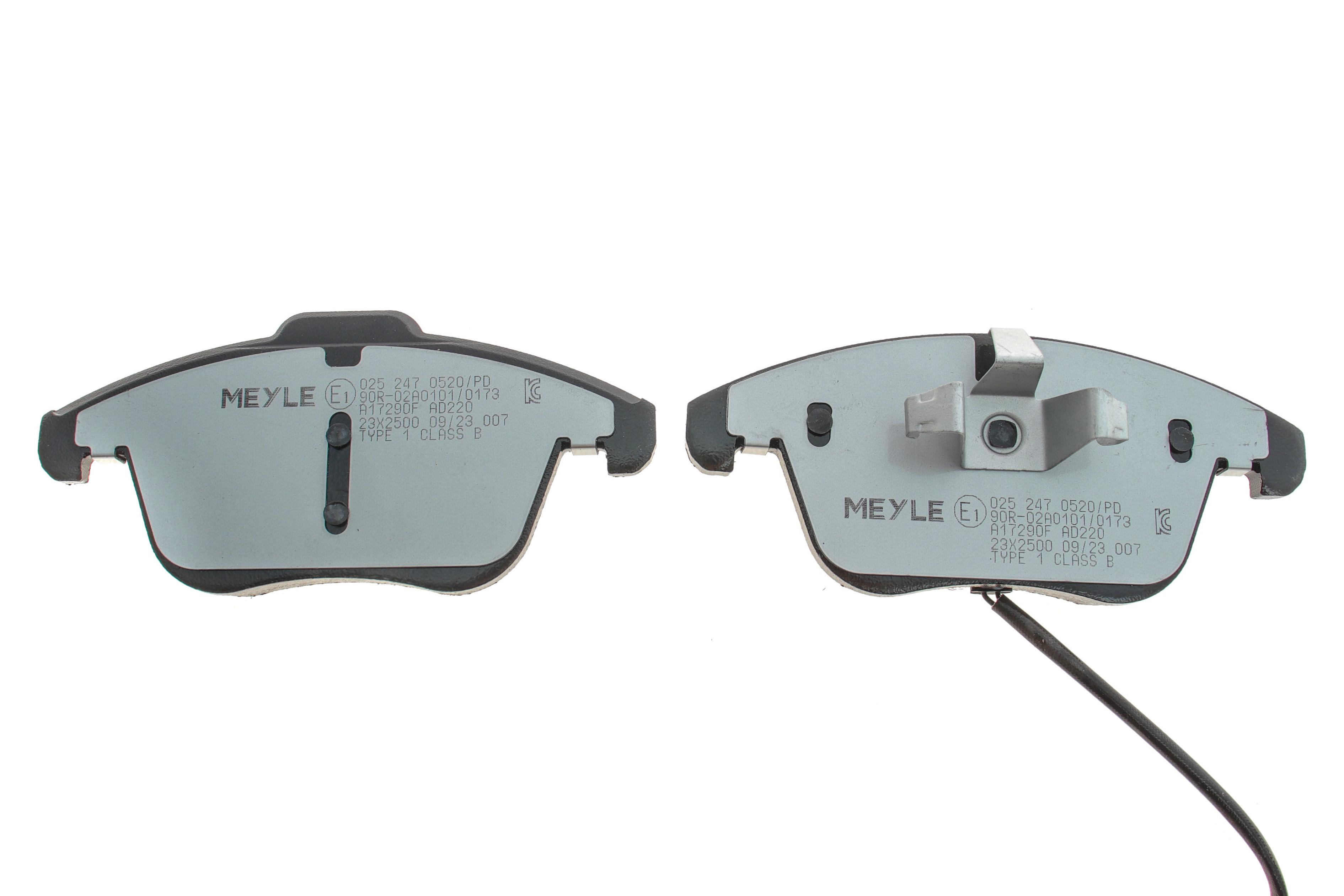 Колодки гальмівні (передні) Audi A4/A5 07- (Ate) (з датчиком)