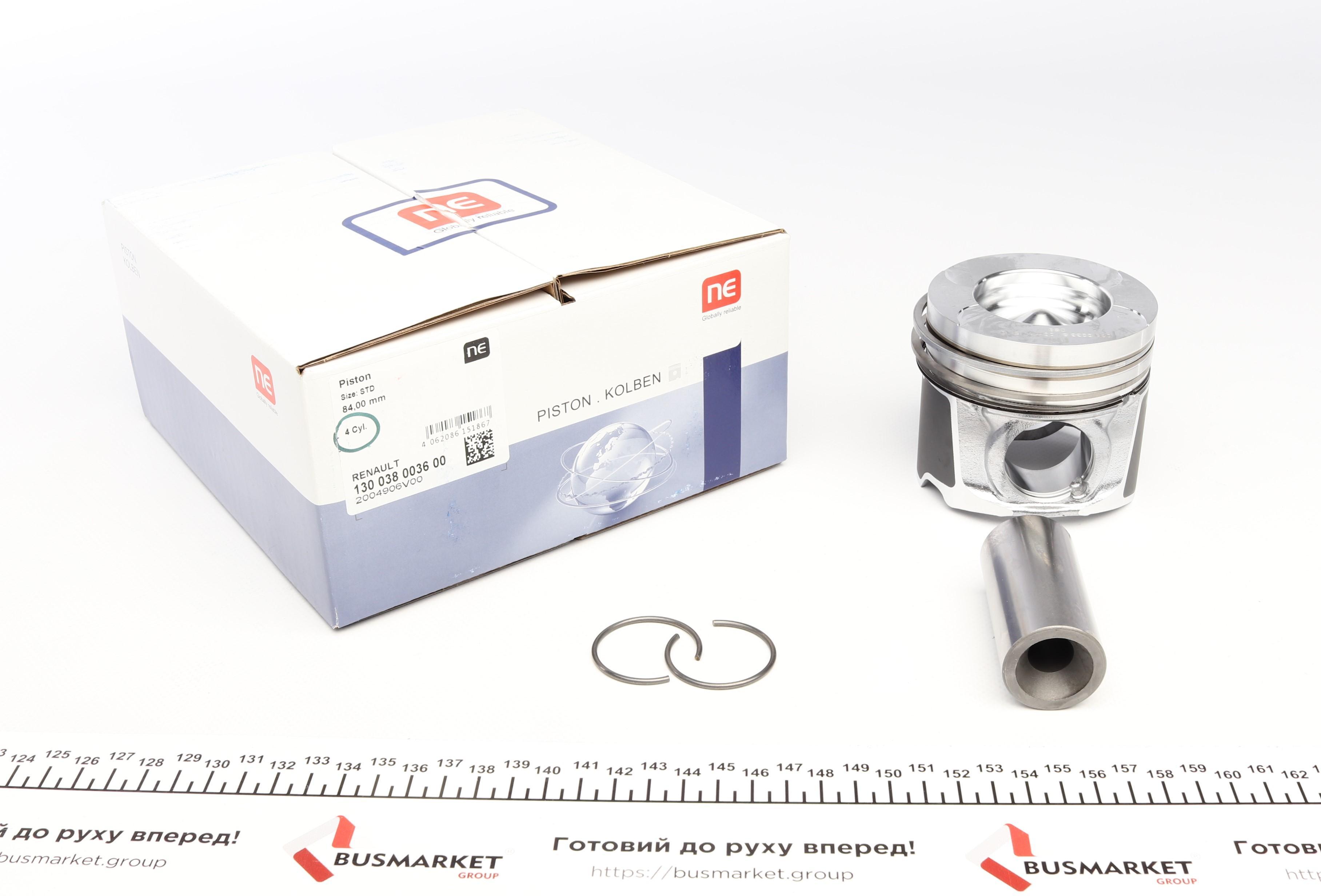 Поршень Nissan Primastar/Opel Vivaro A/Renault Trafic 2.0dCi 06- (84.00mm/STD) = 7138580000