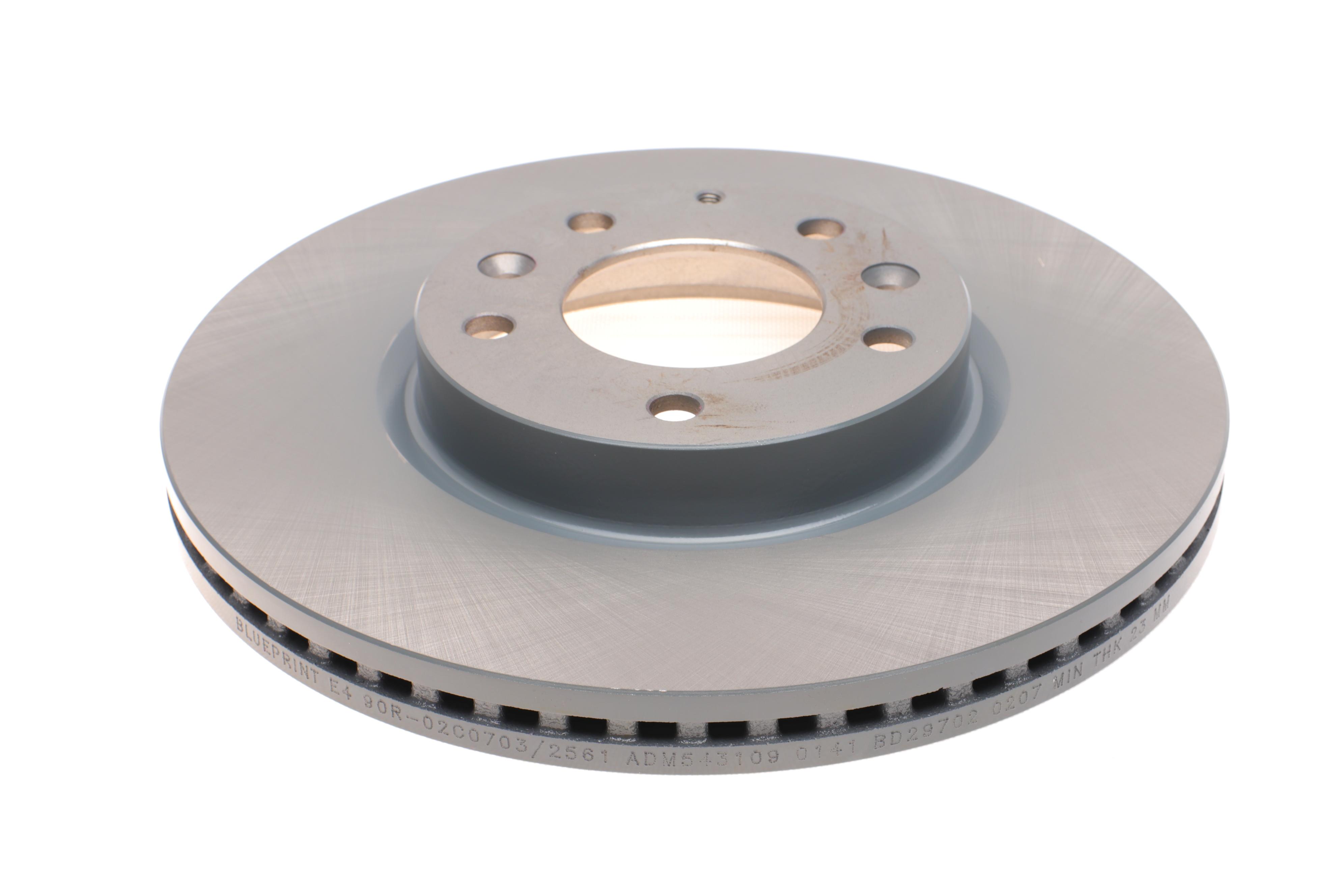 Диск тормозной (передний) Mazda 6 07-13 (299x25) (с покрытием)