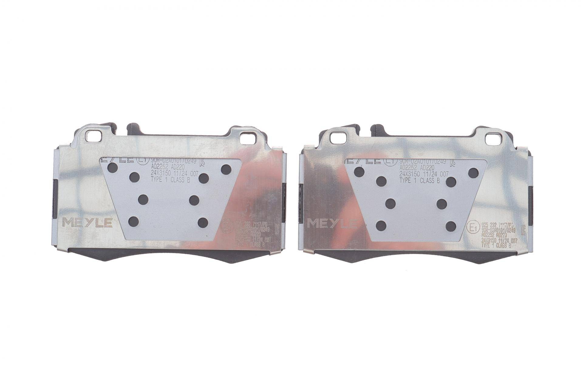 Колодки гальмівні (передні) MB S-class (W220) 98-05