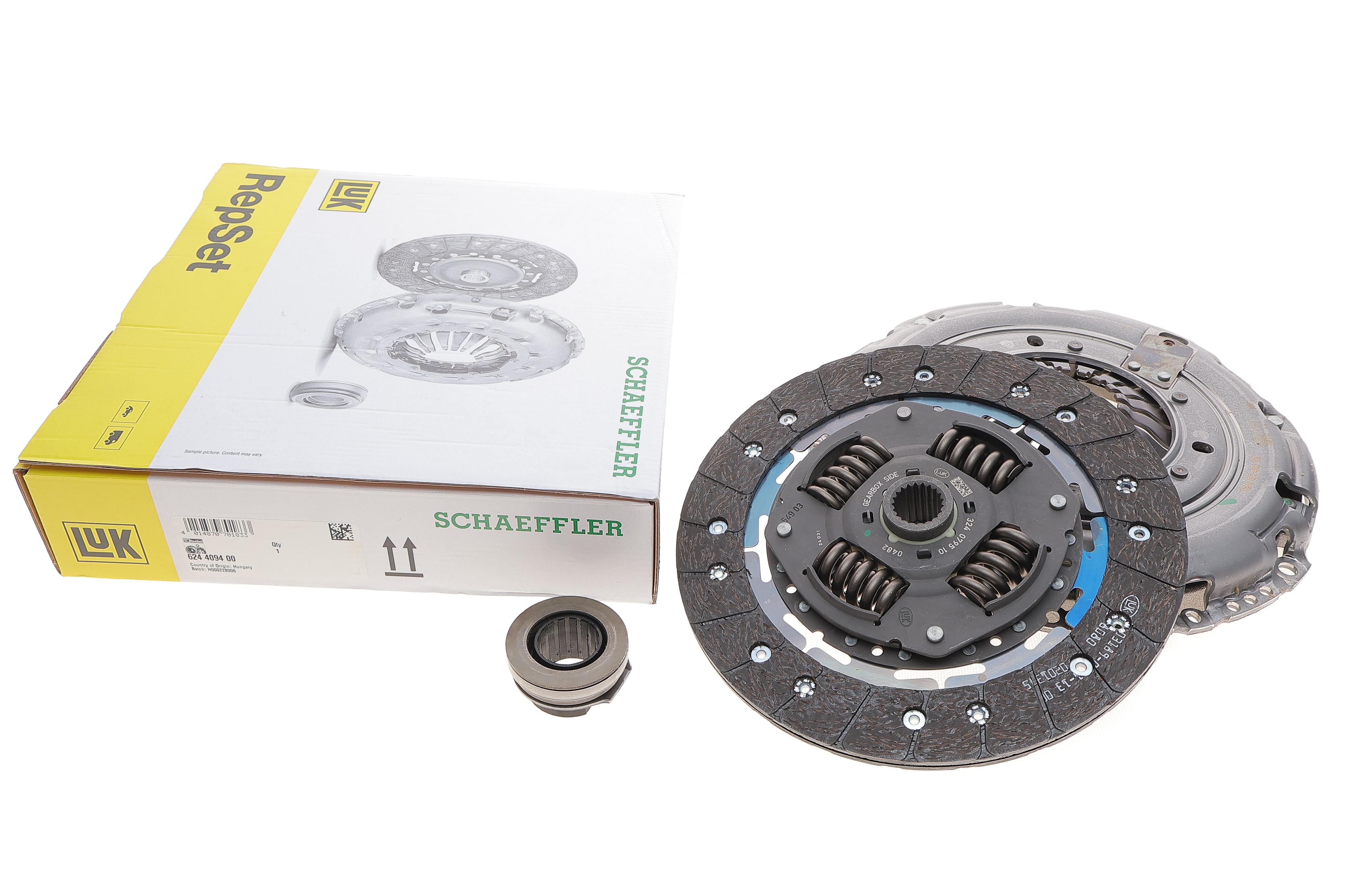 Комплект зчеплення  Citroen Jumpy II/Peugeot Expert 2.0HDi, 72/94kw, 11-16, (DW10CD/DW10CE)