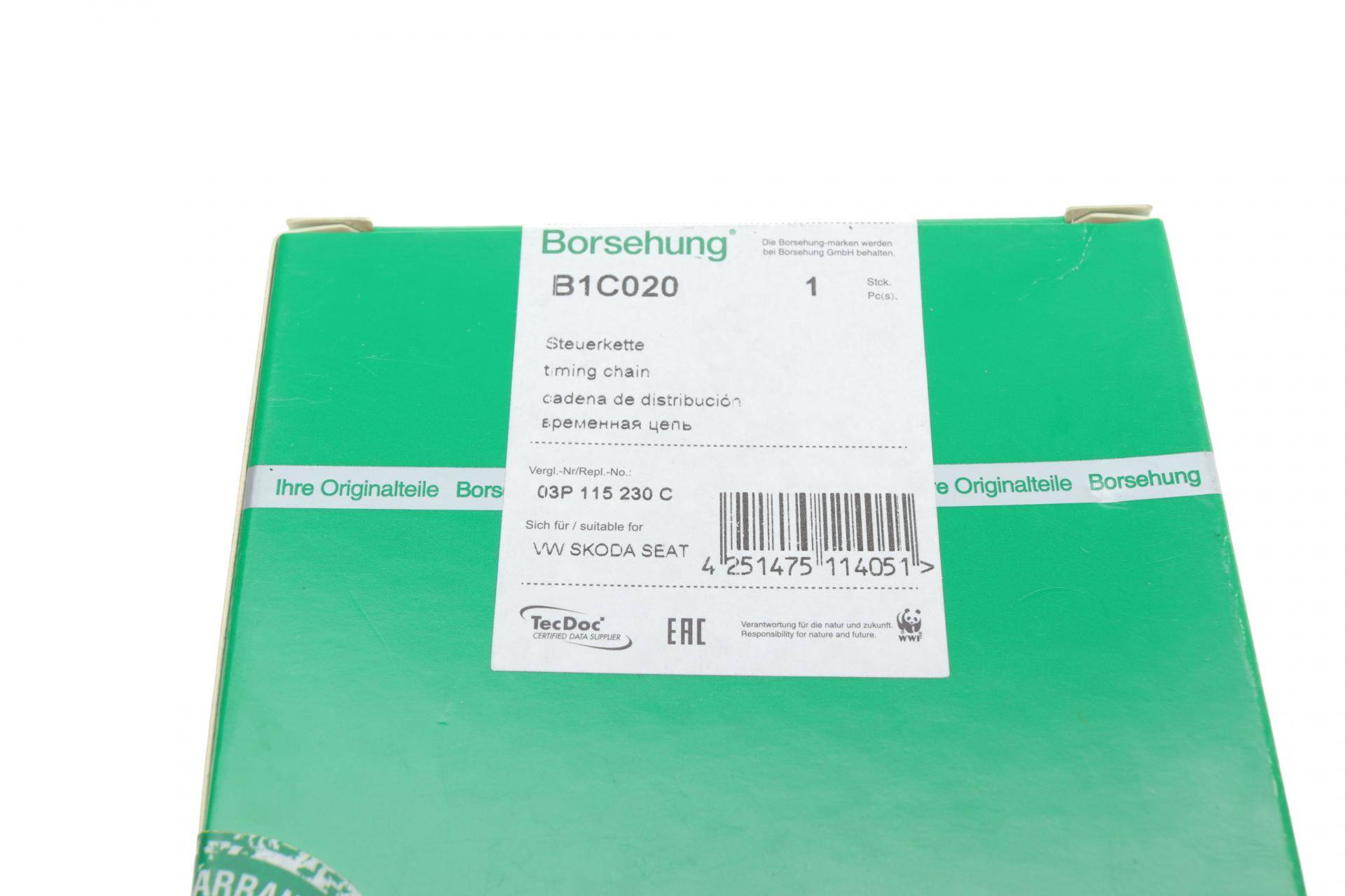 Ланцюг насоса оливного Skoda Fabia/Roomster/VW Polo 1.2 TDI 09 (OE VAG)