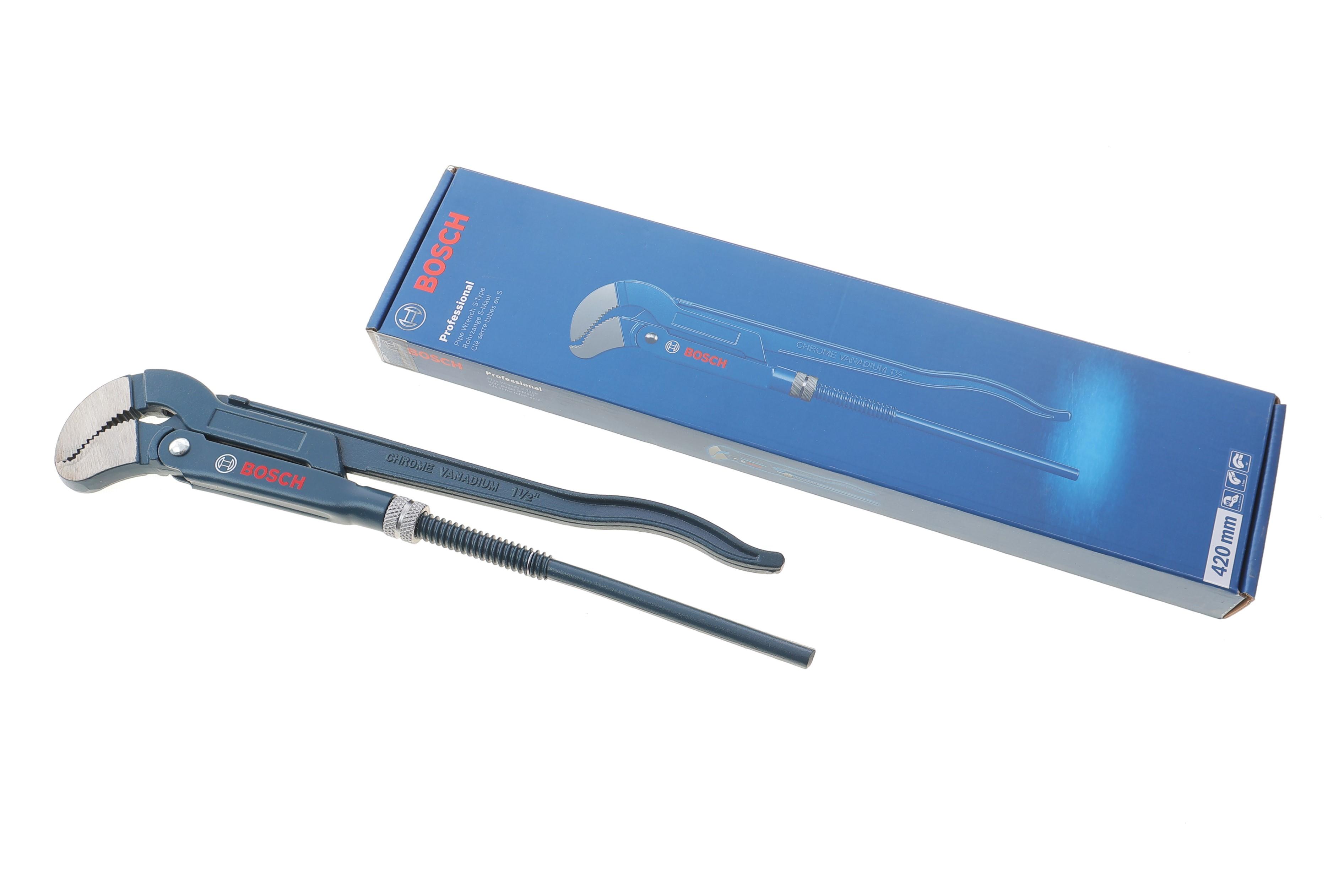 Ключ трубний кутовий 45° L-420 мм