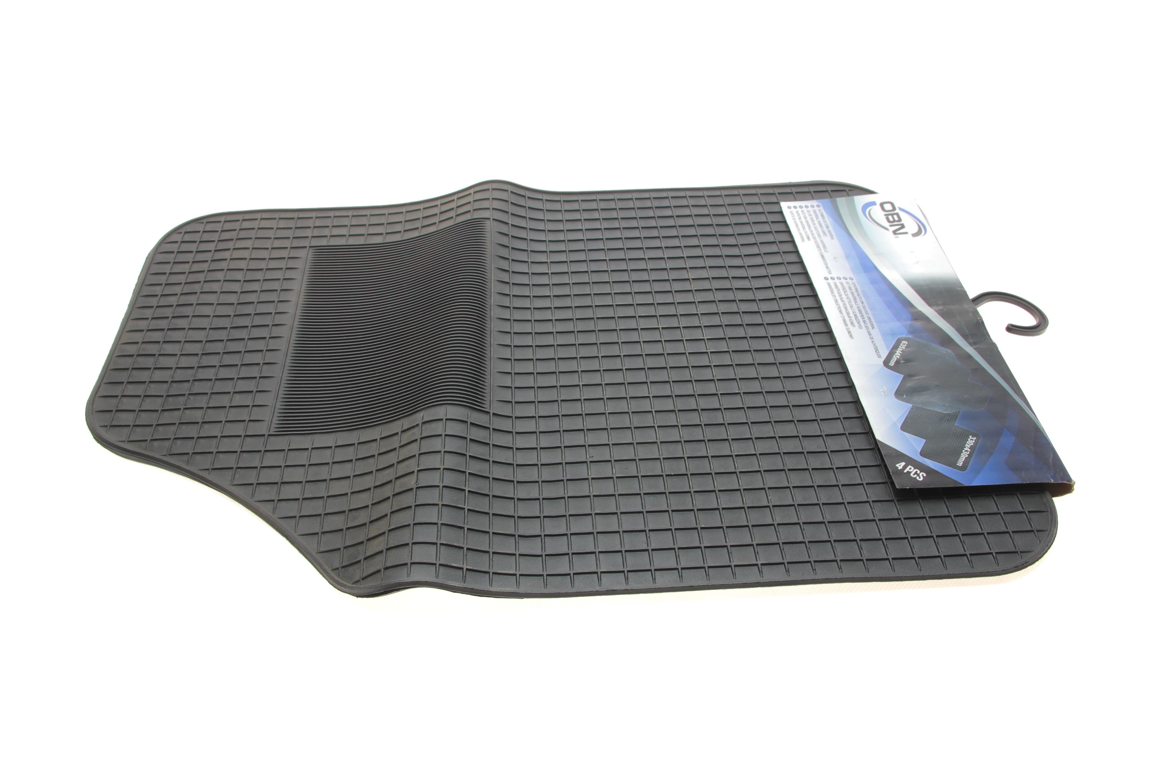 Коврики салона резиновые универсальные (к-кт) (635x440mm/330x430mm)