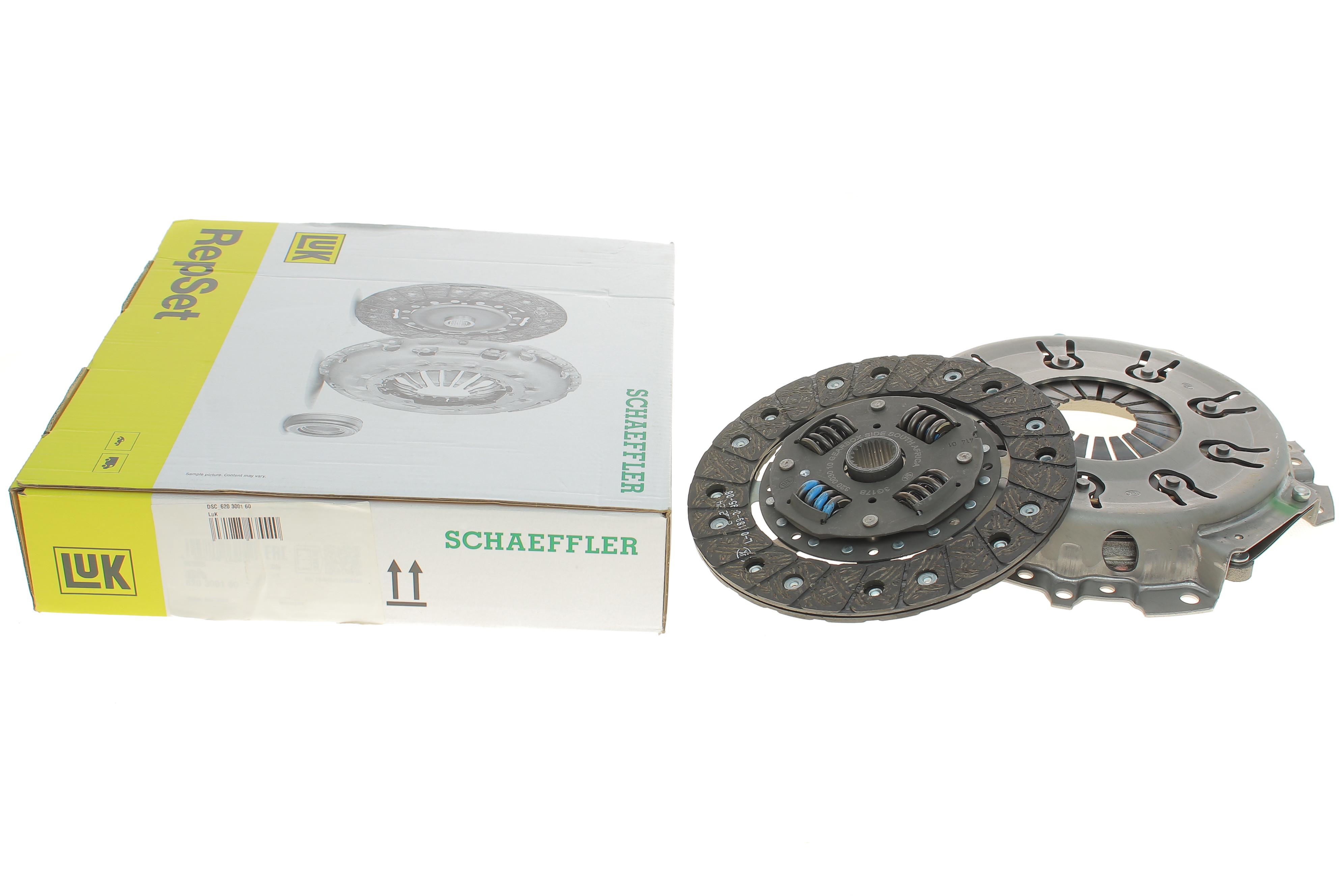 Комплект зчеплення Mazda 323 1.3-1.9 91-05 (d=200mm)(без вижимного)