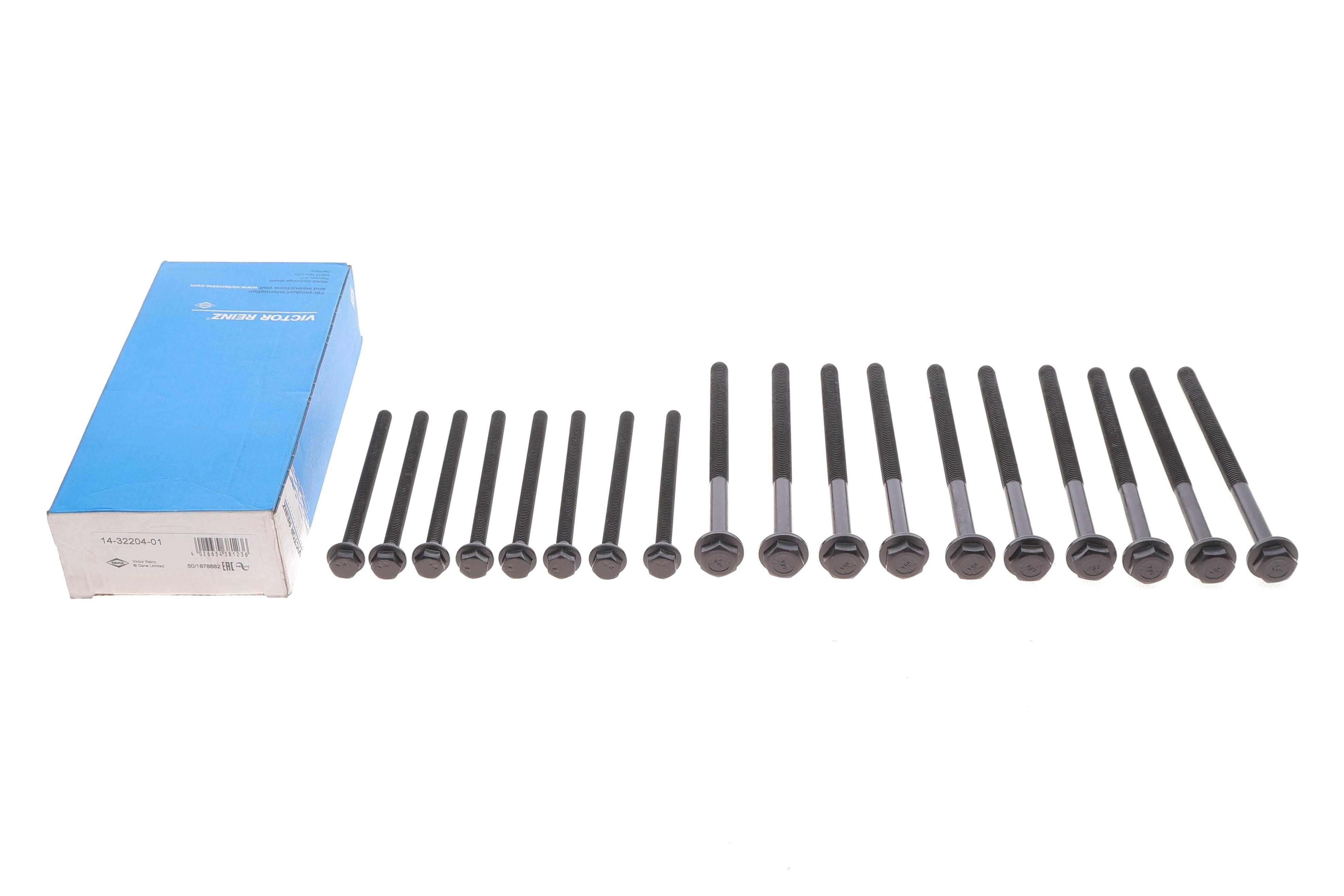 Болти головки (к-кт 18шт.) Ford Transit 2.0Di/2.4TDCI 00-