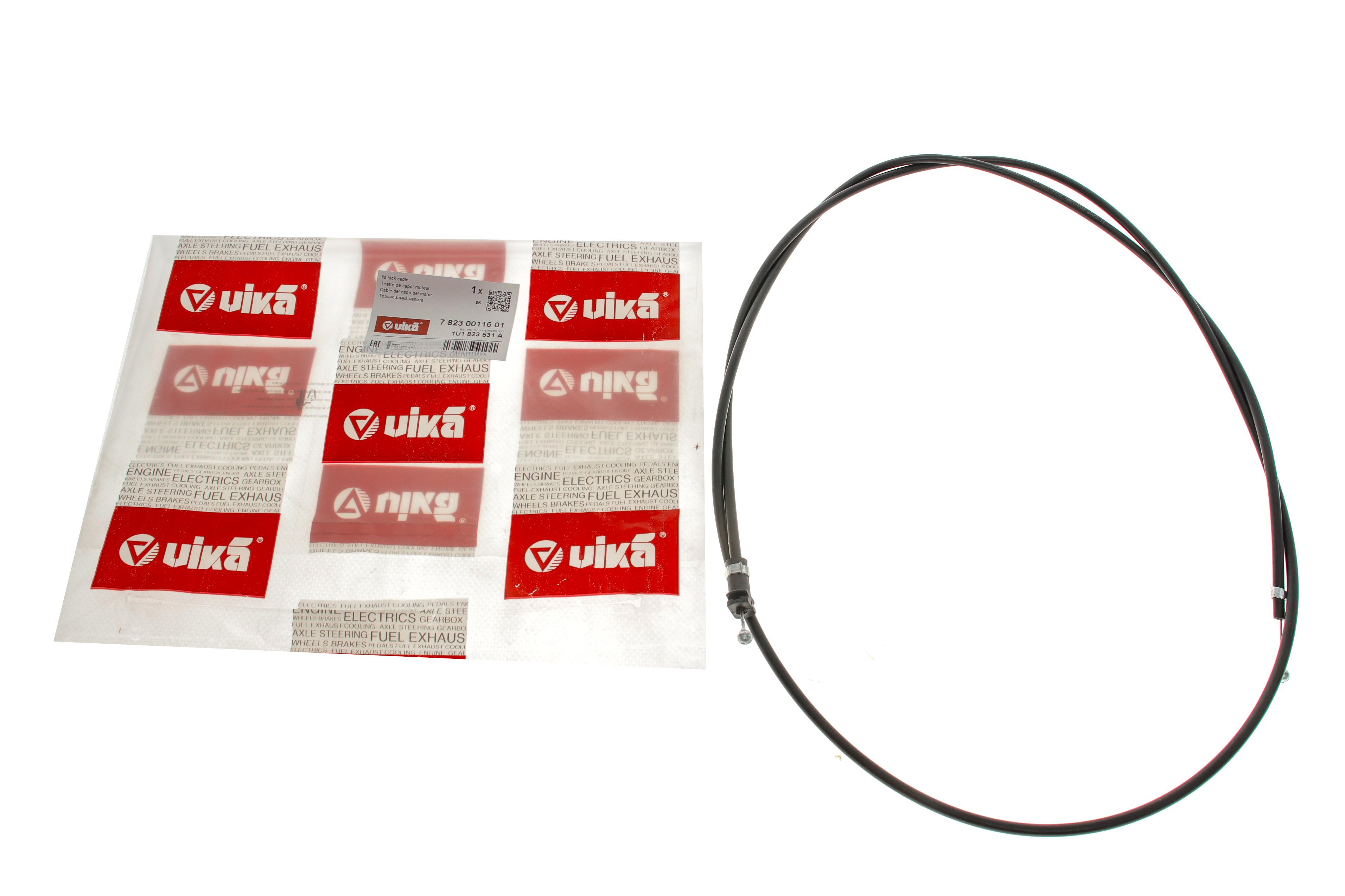 Трос замка капоту Skoda Octavia 96-10