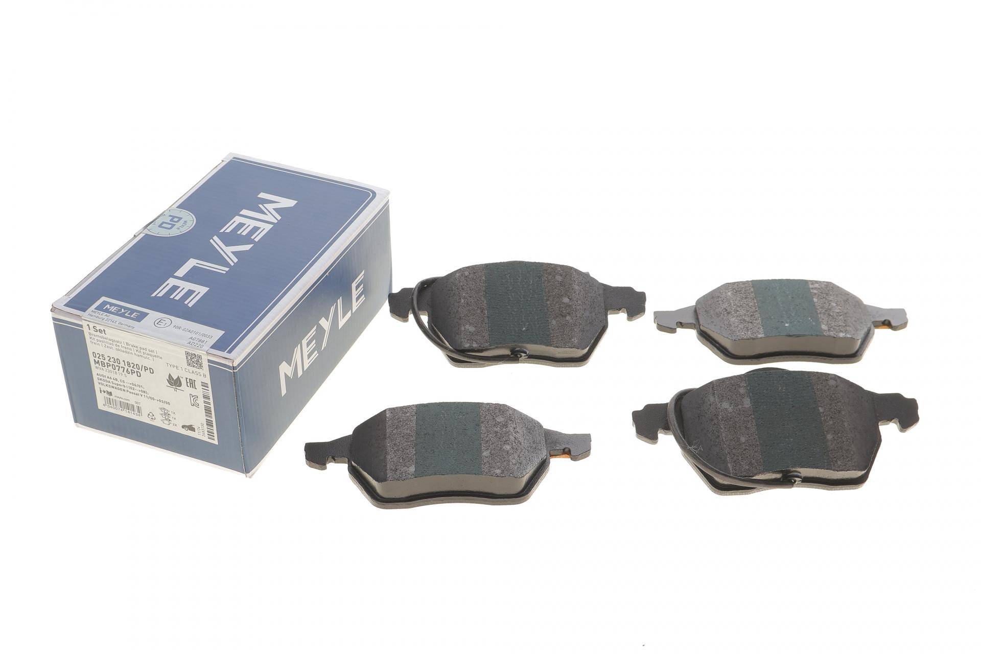 Колодки гальмівні (передні) Audi A4/A6/VW Passat 95-